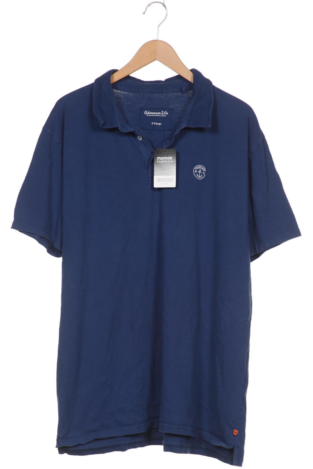 

Adenauer & Co Herren Poloshirt, blau