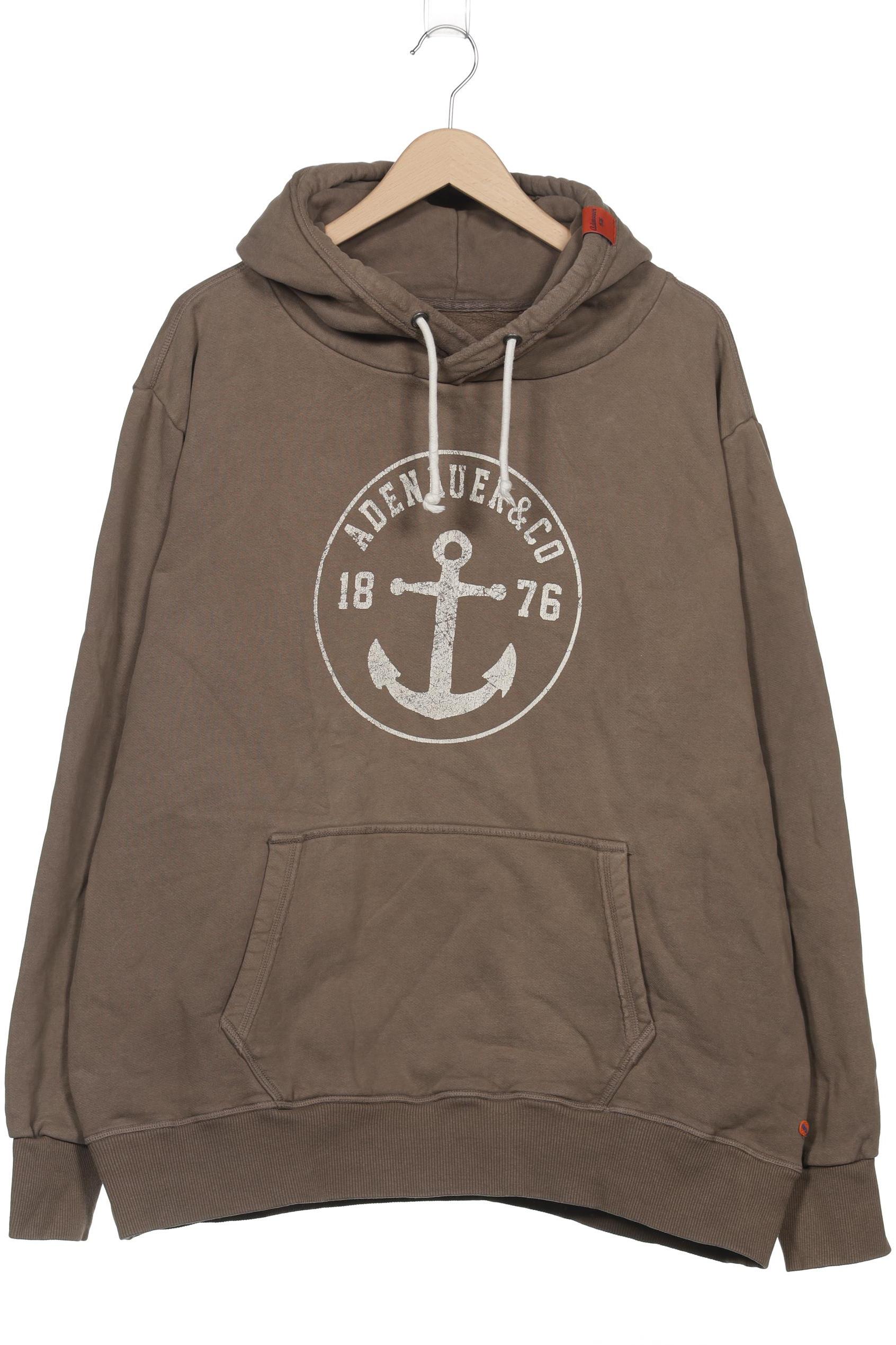 

Adenauer & Co Herren Kapuzenpullover, braun, Gr. 56