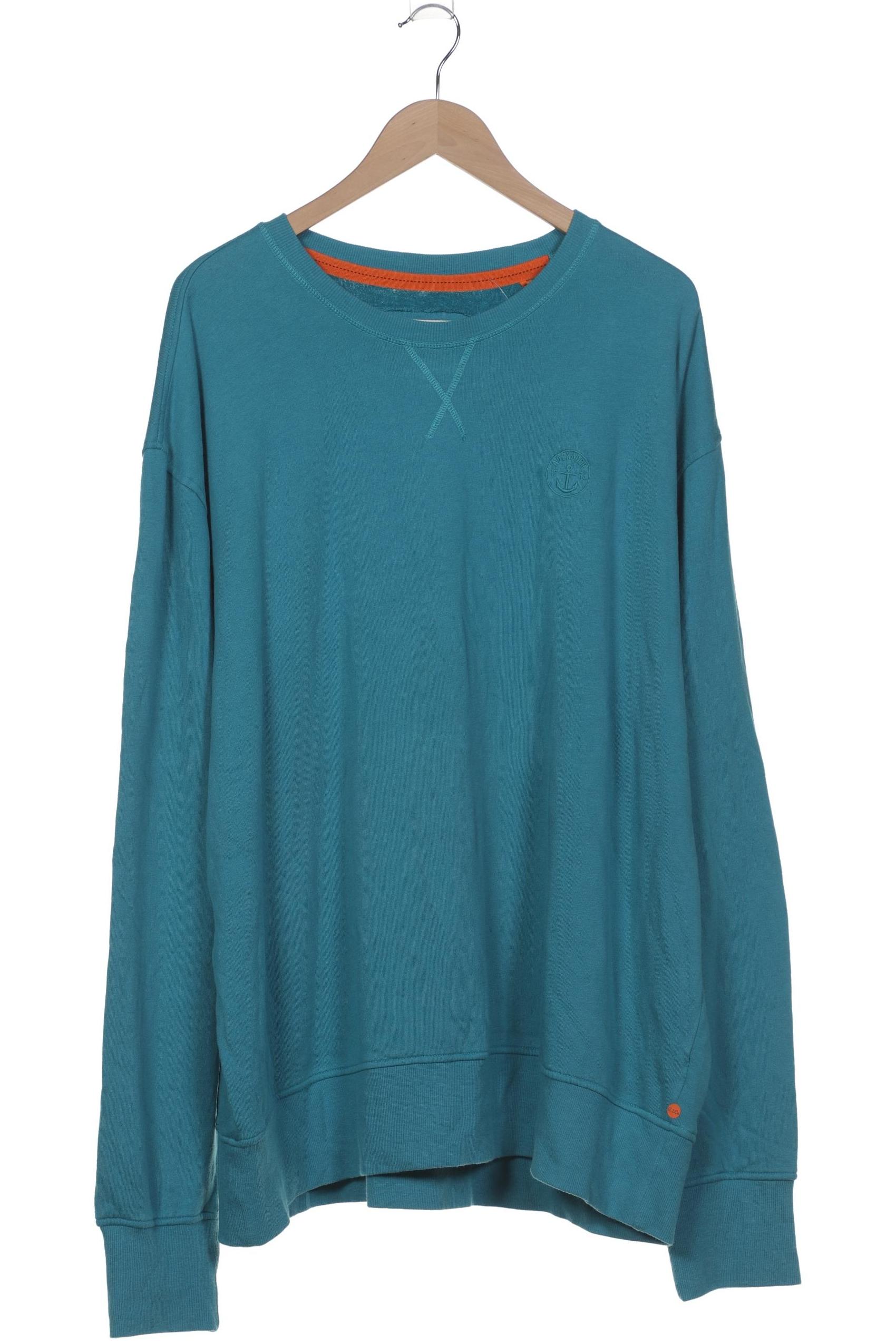 

Adenauer & Co Herren Sweatshirt, türkis, Gr. 58