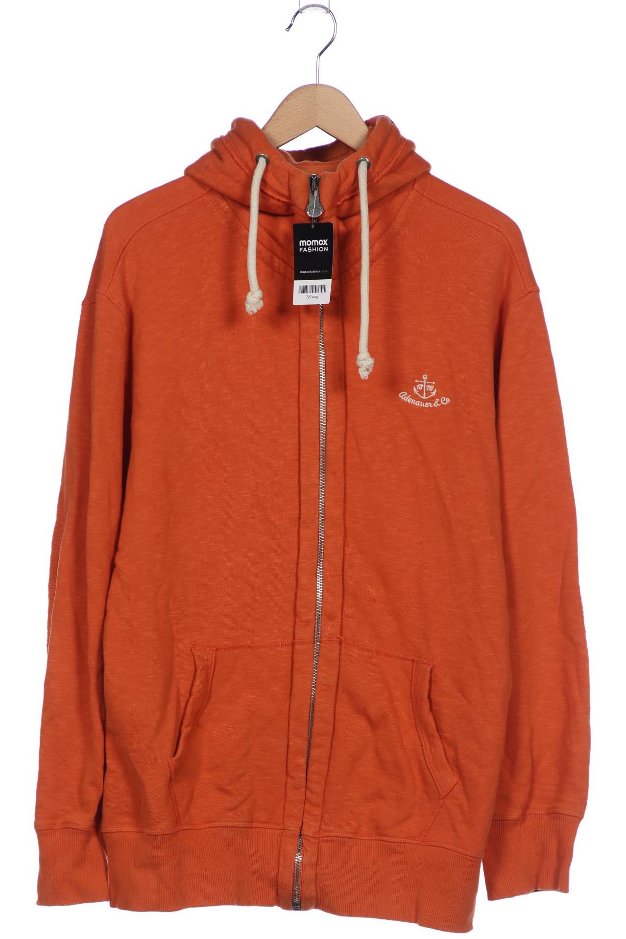 

Adenauer & Co Herren Kapuzenpullover, orange, Gr. 54