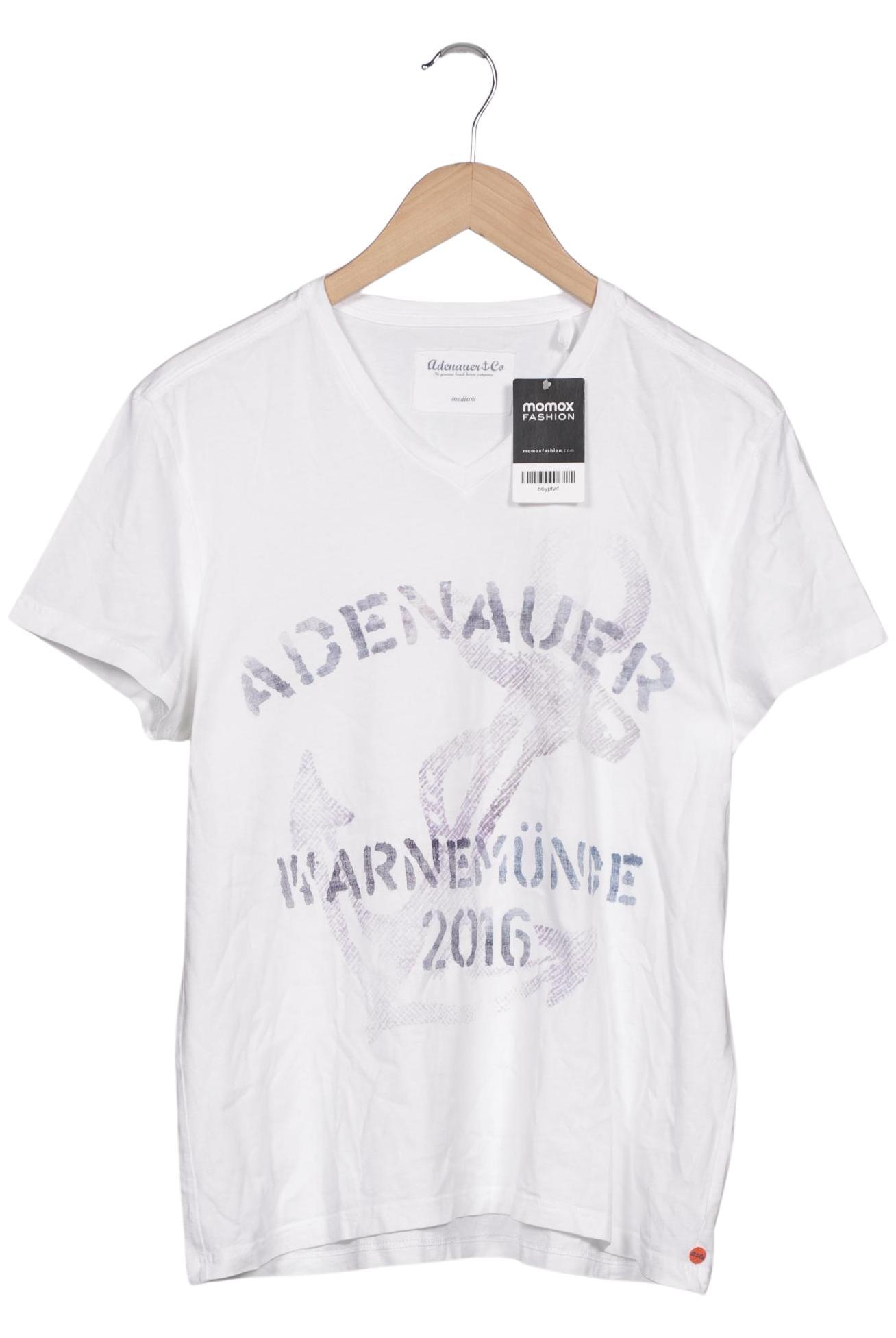 

Adenauer & Co Herren T-Shirt, weiß, Gr. 48