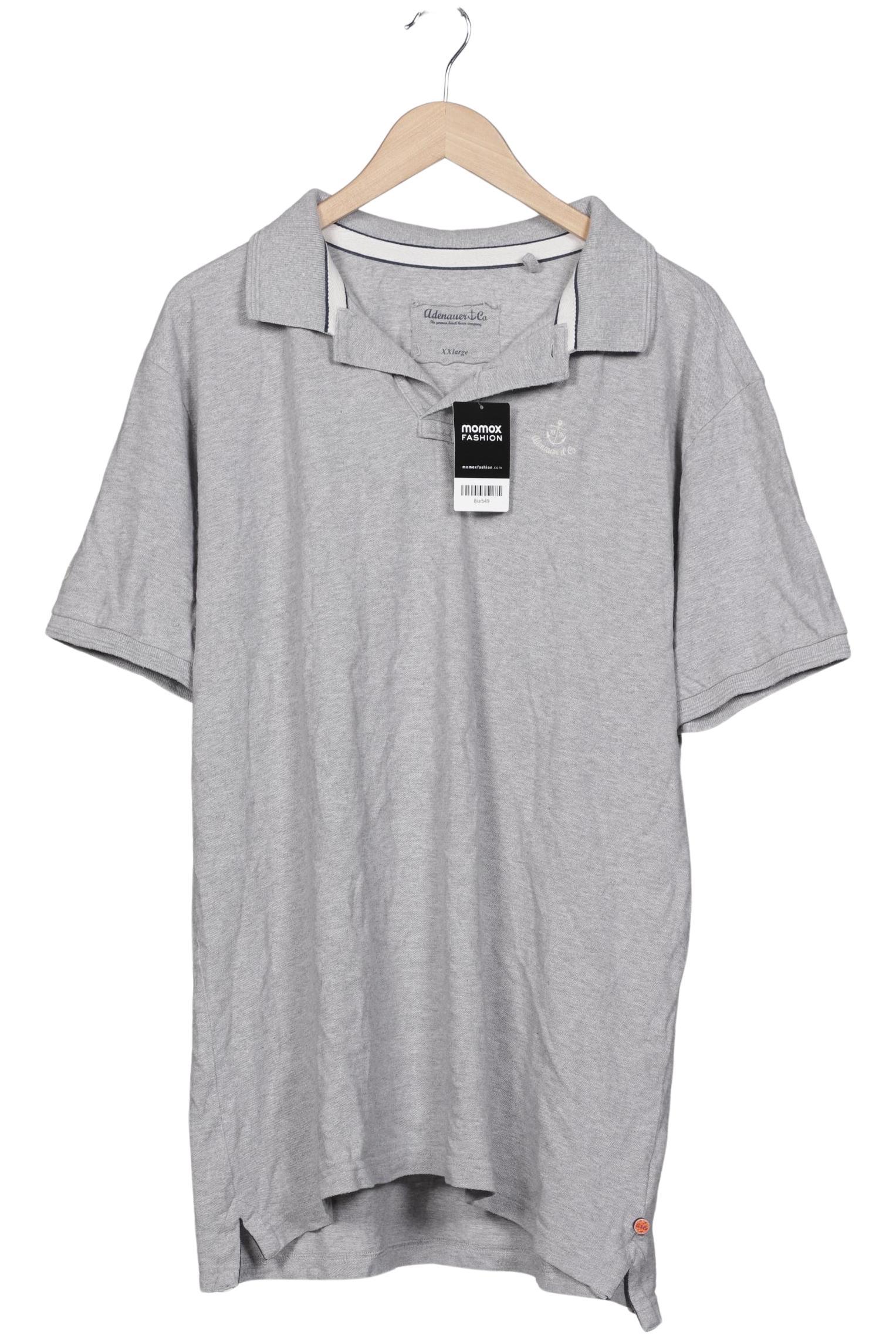 

Adenauer & Co Herren Poloshirt, grau, Gr. 56