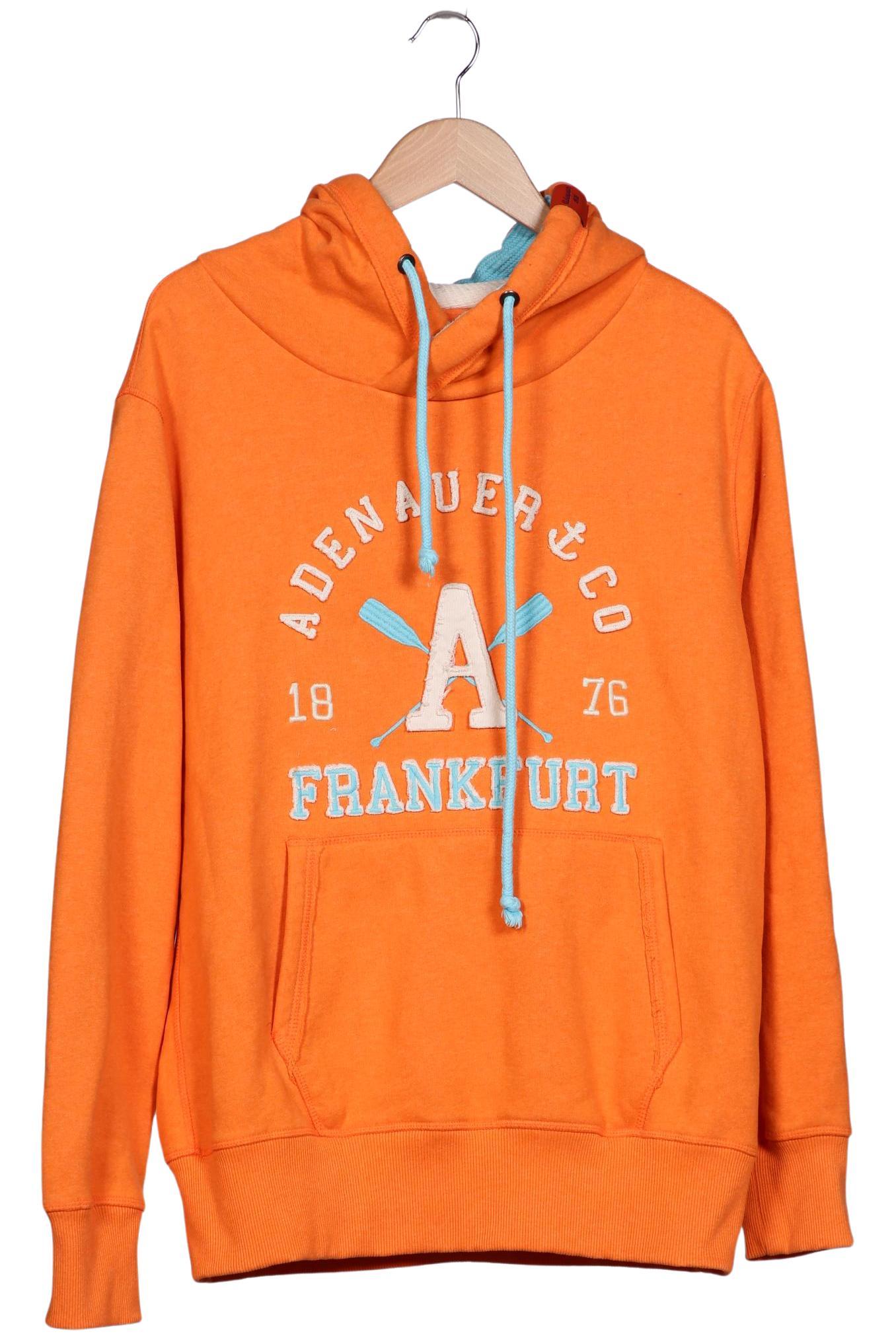 

Adenauer & Co Herren Kapuzenpullover, orange, Gr. 52