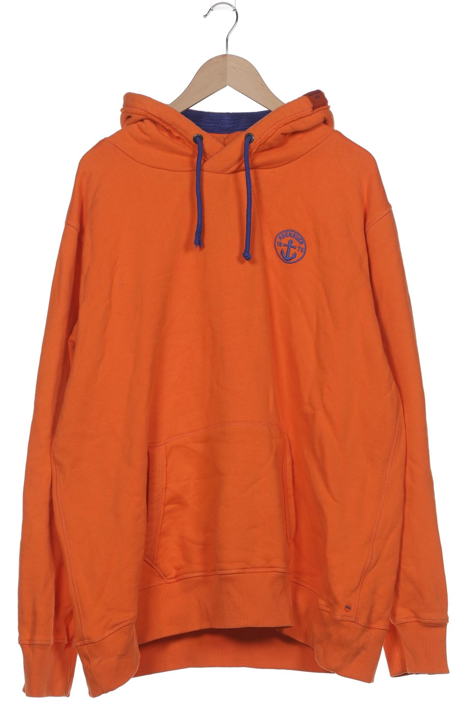 

Adenauer & Co Herren Kapuzenpullover, orange, Gr. 56