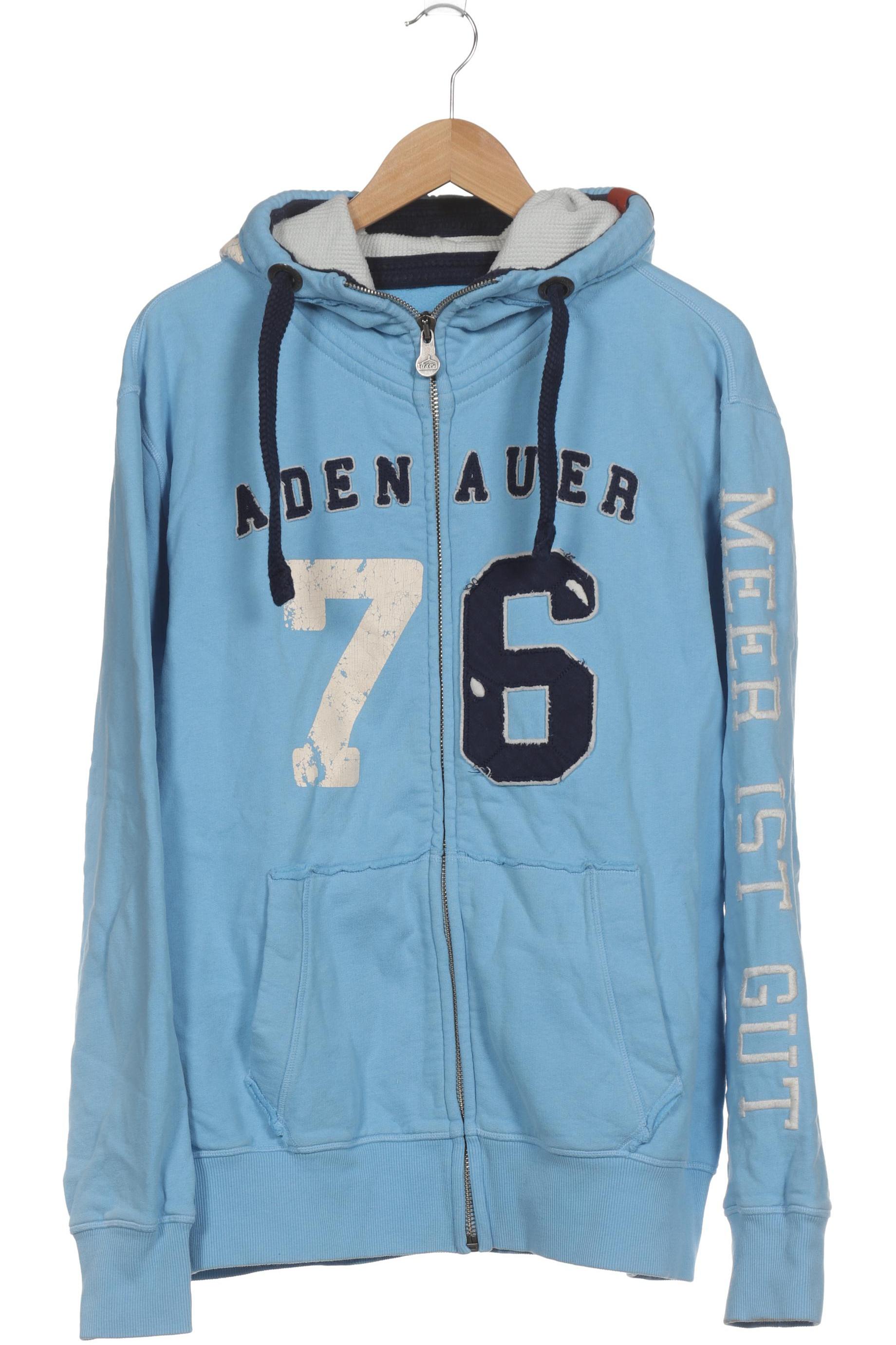 

Adenauer & Co Herren Kapuzenpullover, blau, Gr. 54