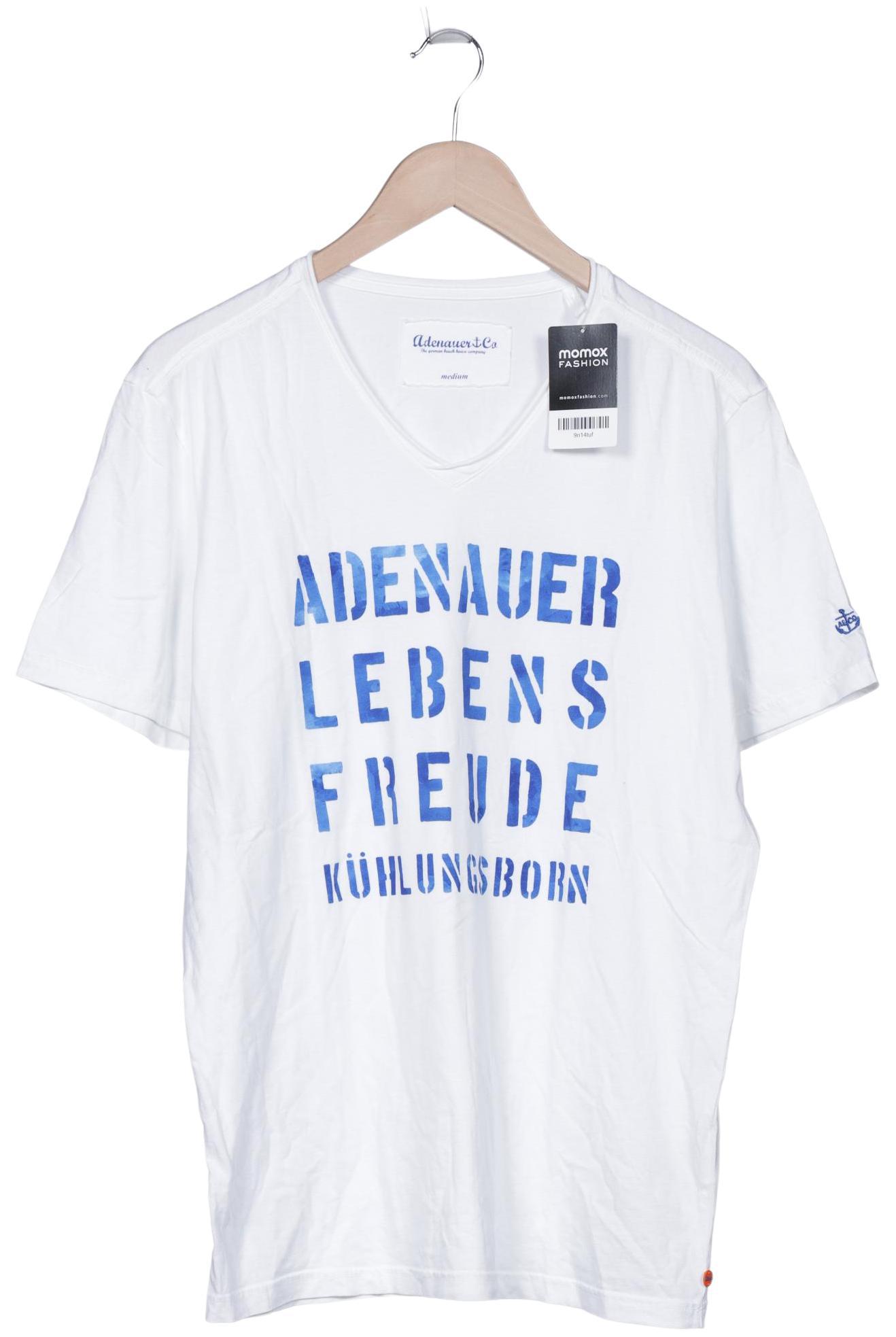 

Adenauer & Co Herren T-Shirt, weiß, Gr. 48