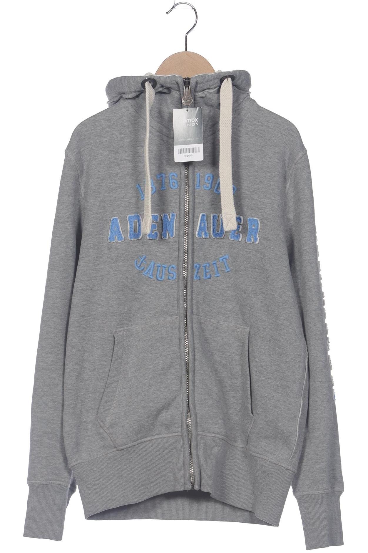 

Adenauer & Co Herren Kapuzenpullover, grau, Gr. 48