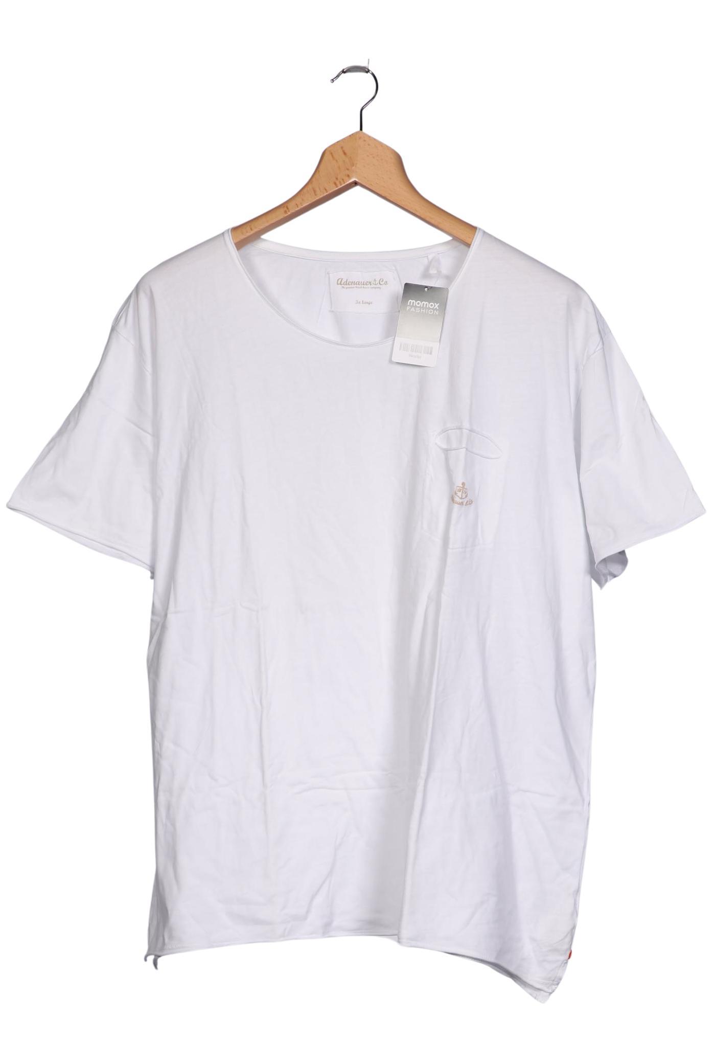 

Adenauer & Co Herren T-Shirt, weiß, Gr. 58