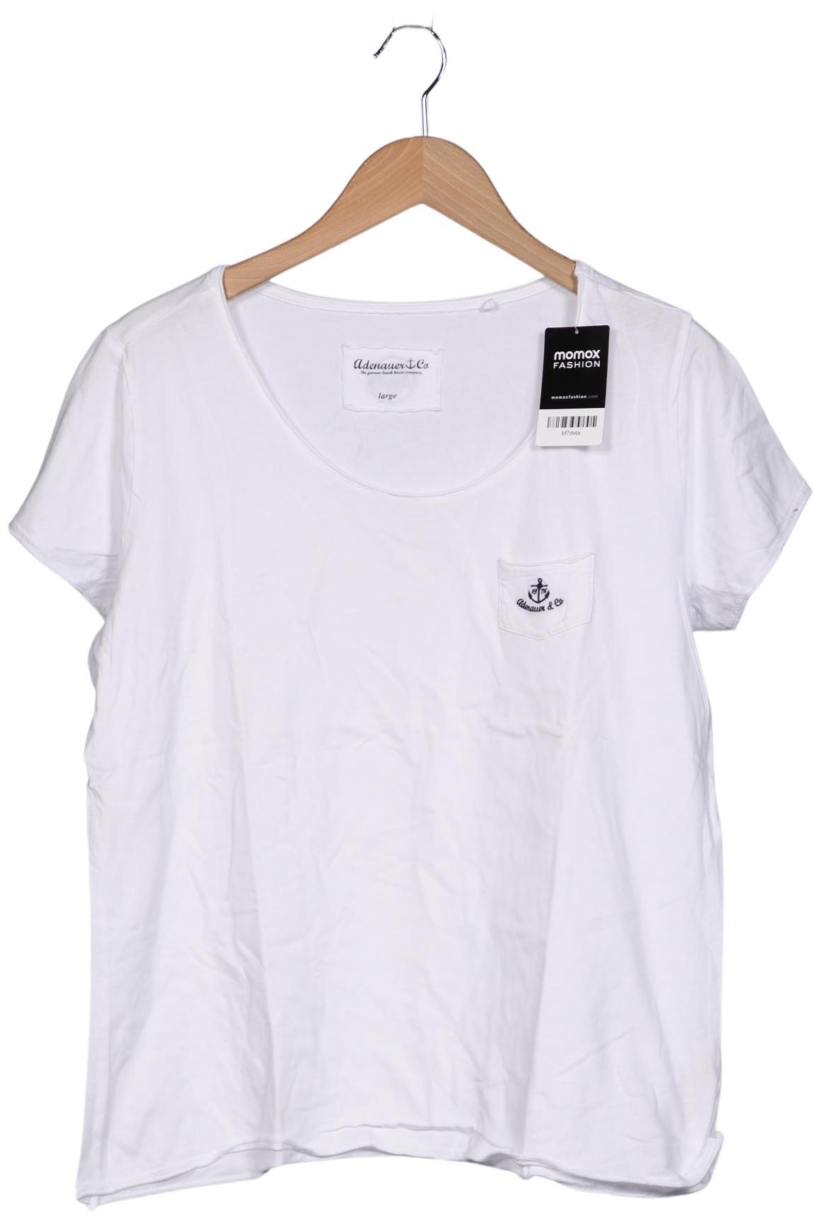 

Adenauer & Co Herren T-Shirt, weiß, Gr. 52