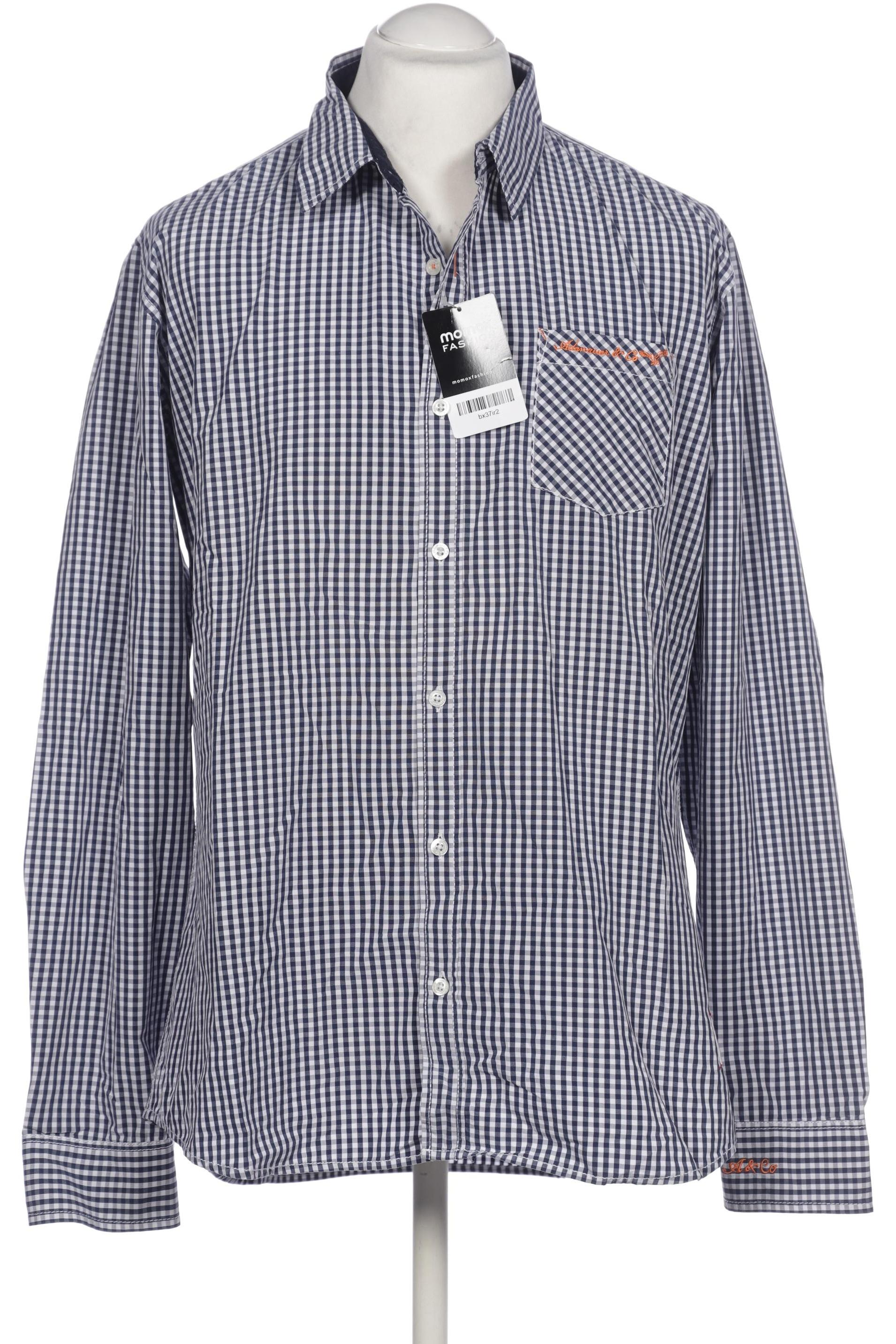 

Adenauer & Co Herren Hemd, marineblau, Gr. 54
