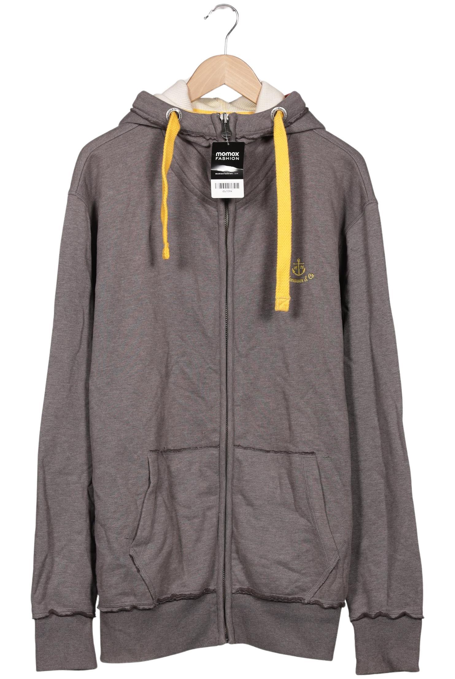 

Adenauer & Co Herren Kapuzenpullover, grau, Gr. 58