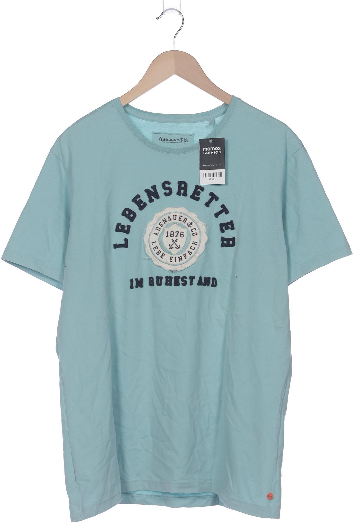 

Adenauer & Co Herren T-Shirt, türkis, Gr. 54