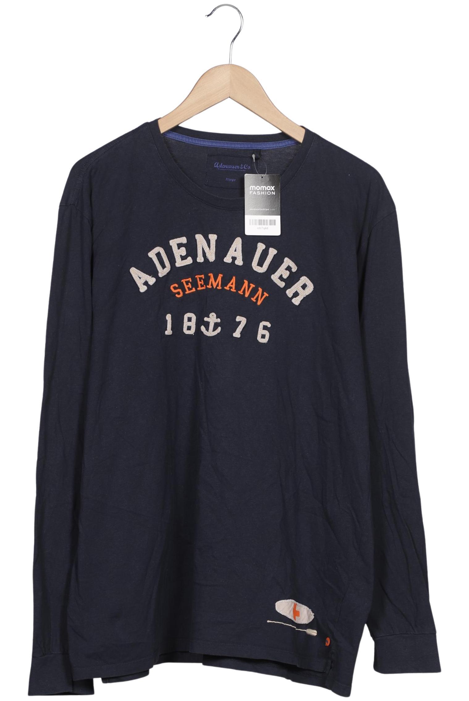 

Adenauer & Co Herren Langarmshirt, marineblau, Gr. 54