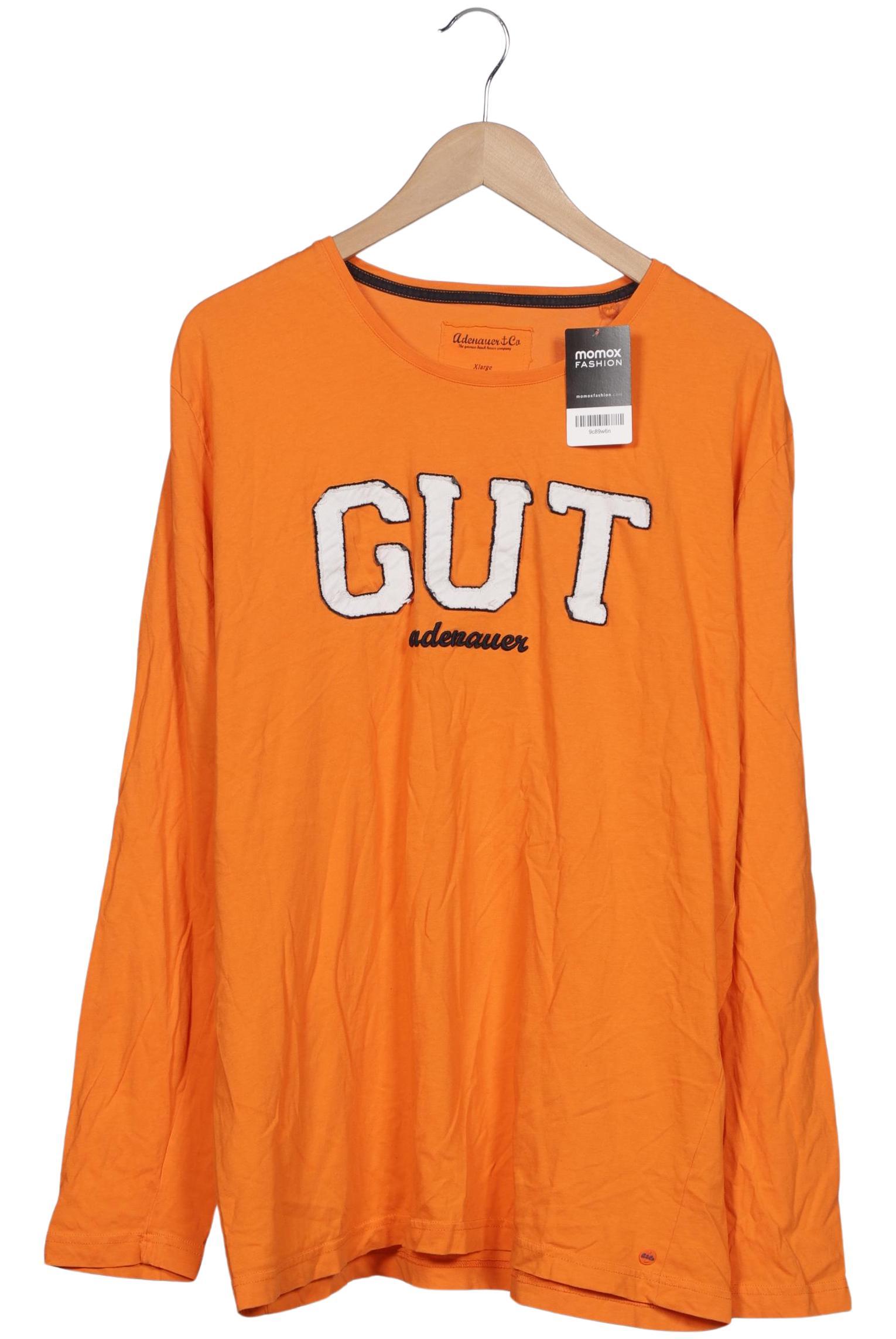 

Adenauer & Co Herren Langarmshirt, orange, Gr. 54