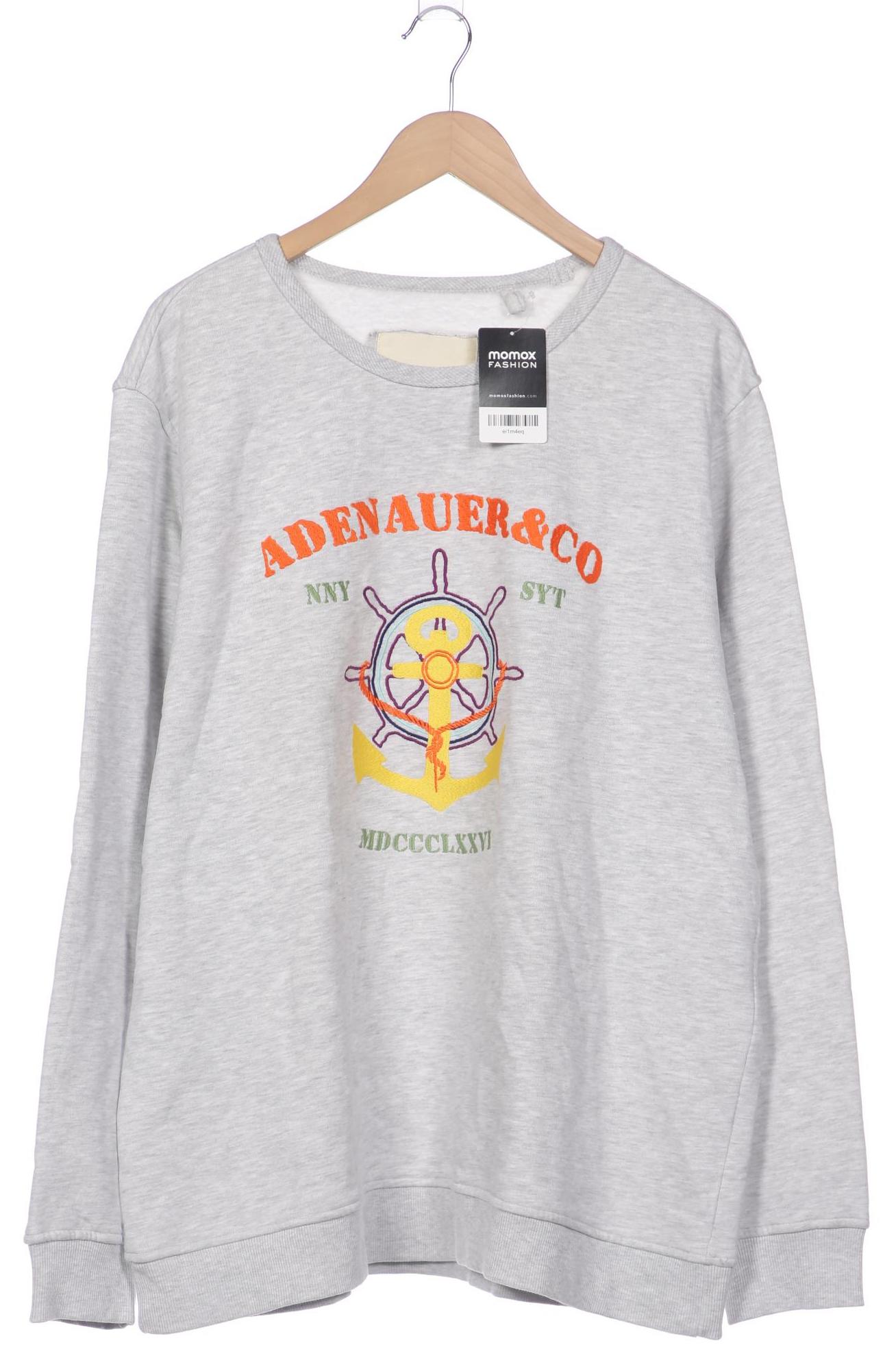 

Adenauer & Co Herren Sweatshirt, grau, Gr. 54