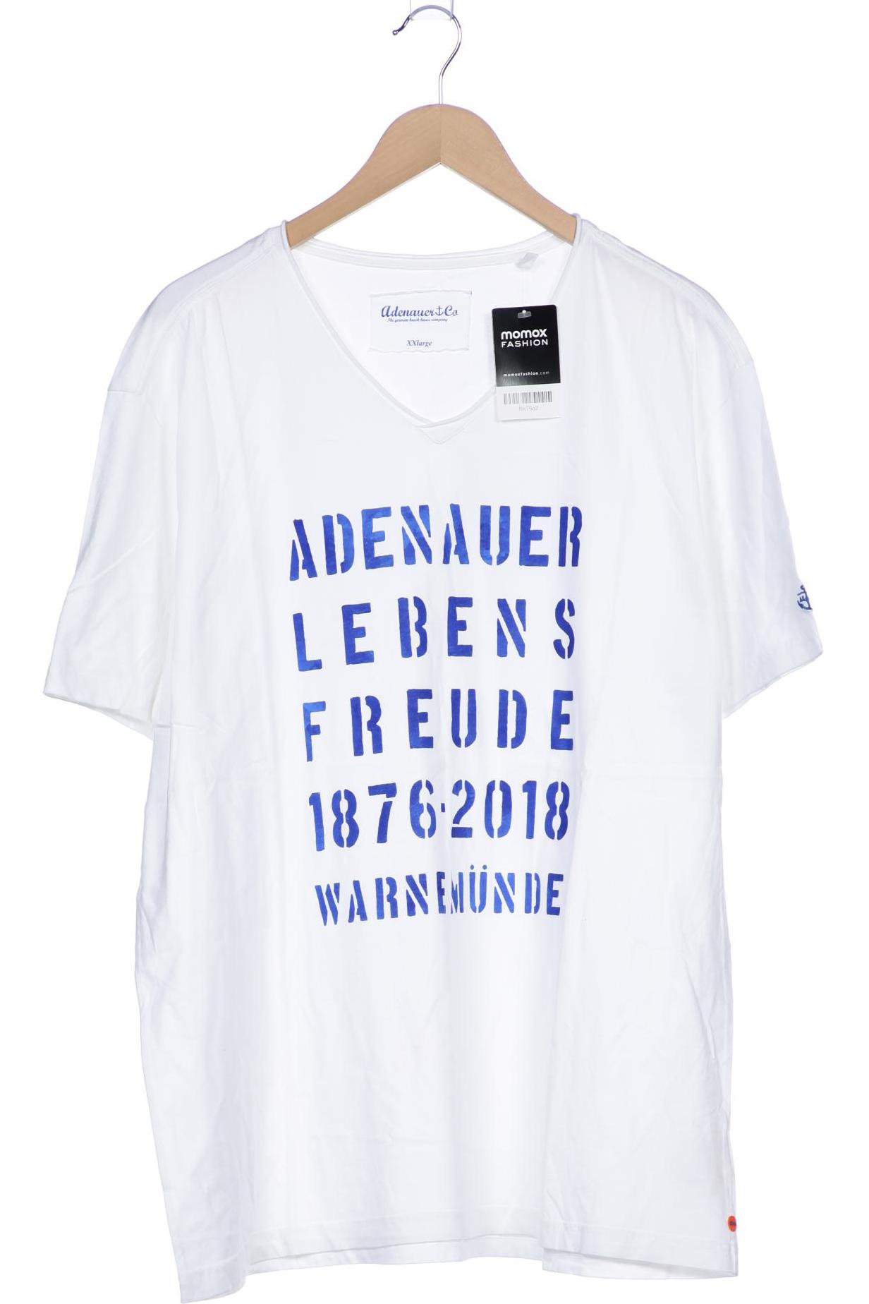 

Adenauer & Co Herren T-Shirt, weiß, Gr. 56