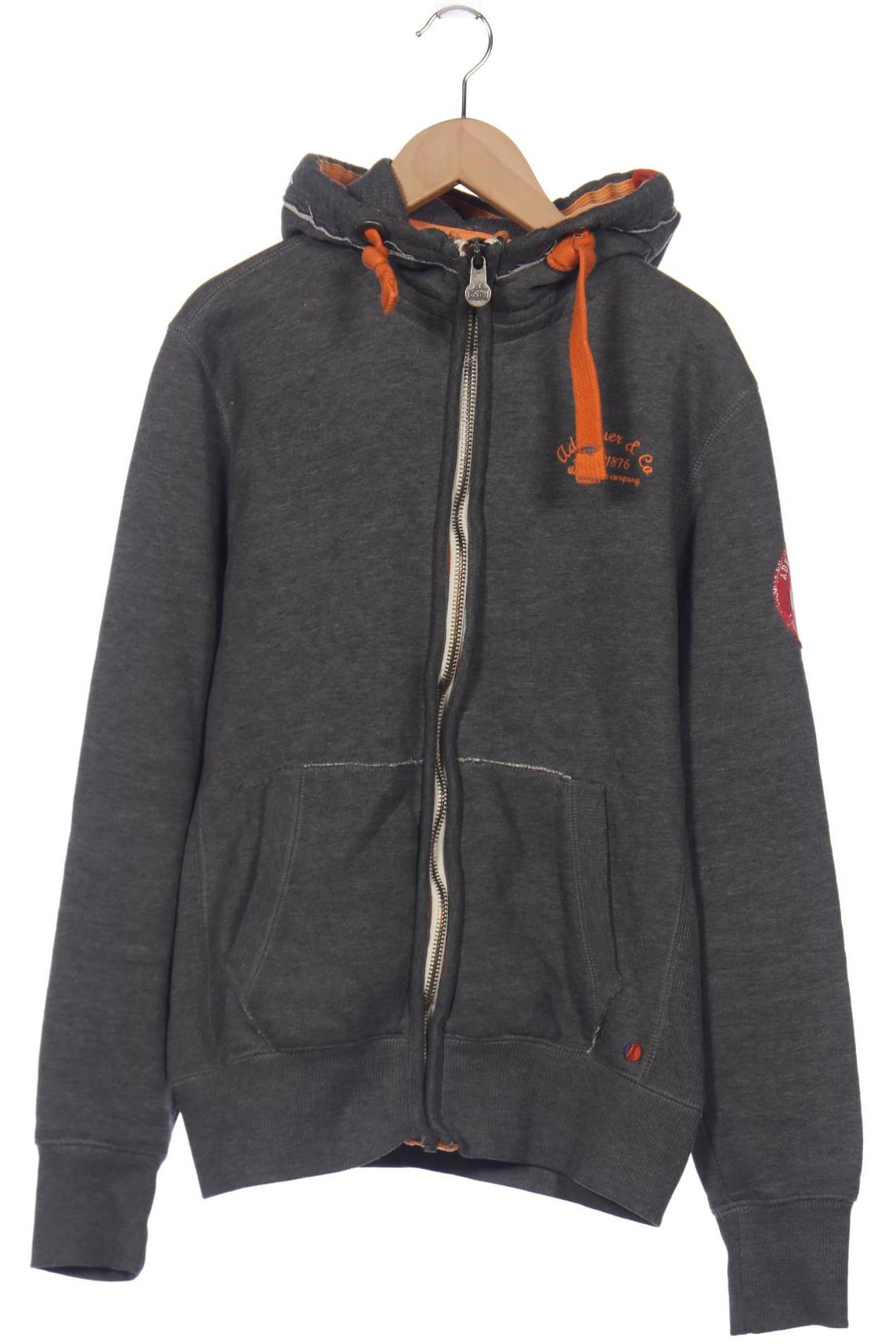 

Adenauer & Co Herren Kapuzenpullover, grau