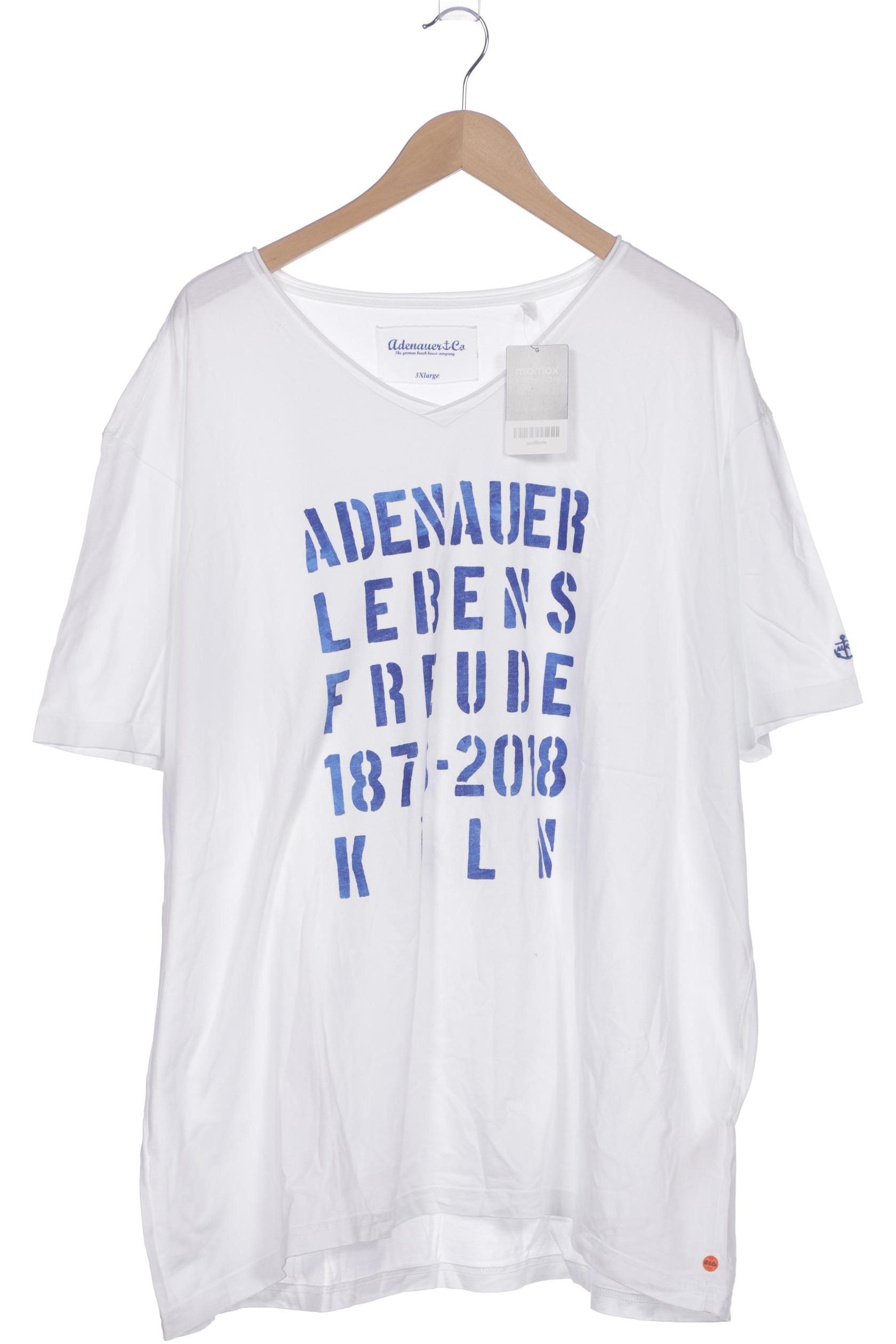 

Adenauer & Co Herren T-Shirt, weiß, Gr. 58