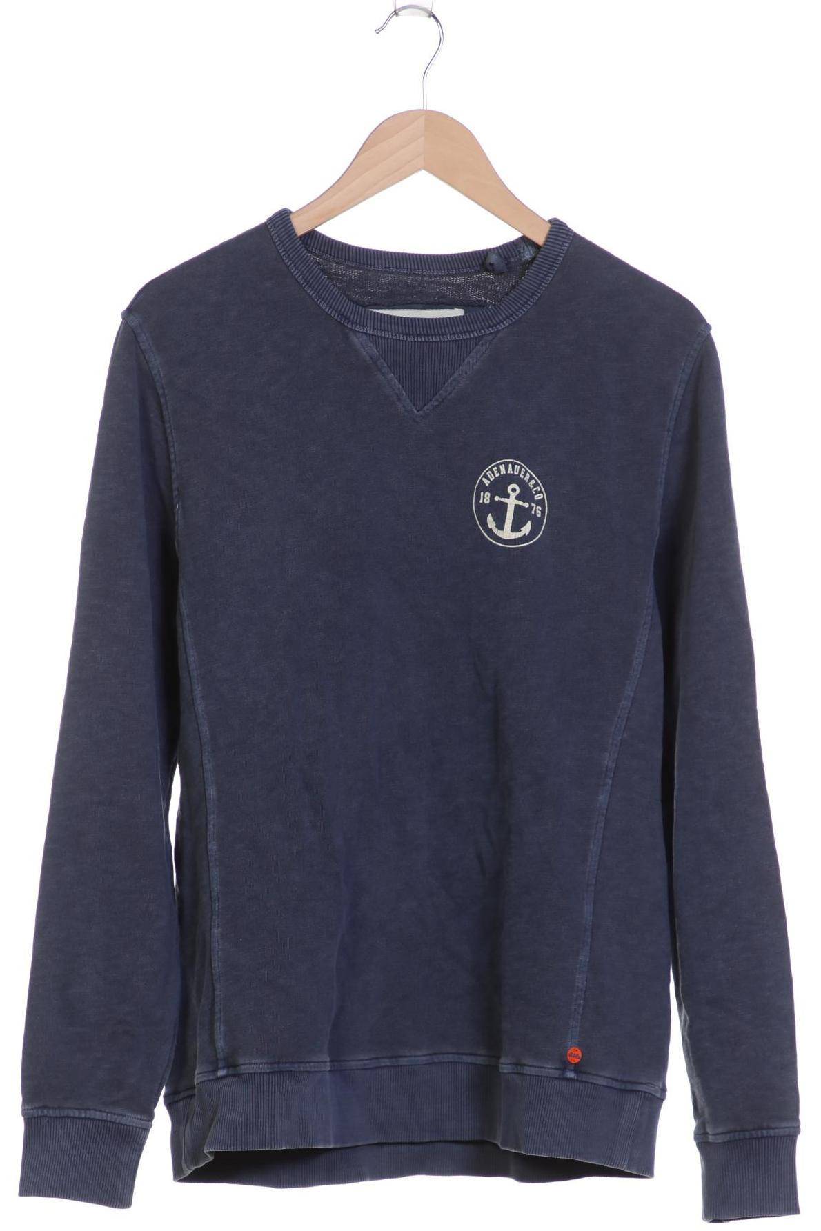

Adenauer & Co Herren Sweatshirt, blau, Gr. 46