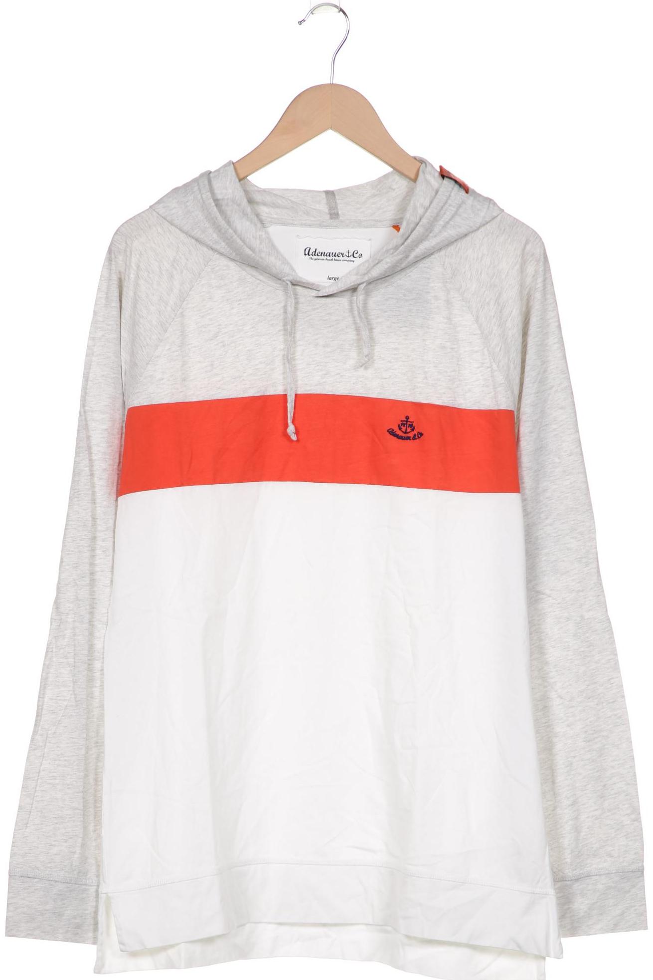 

Adenauer & Co Herren Kapuzenpullover, grau