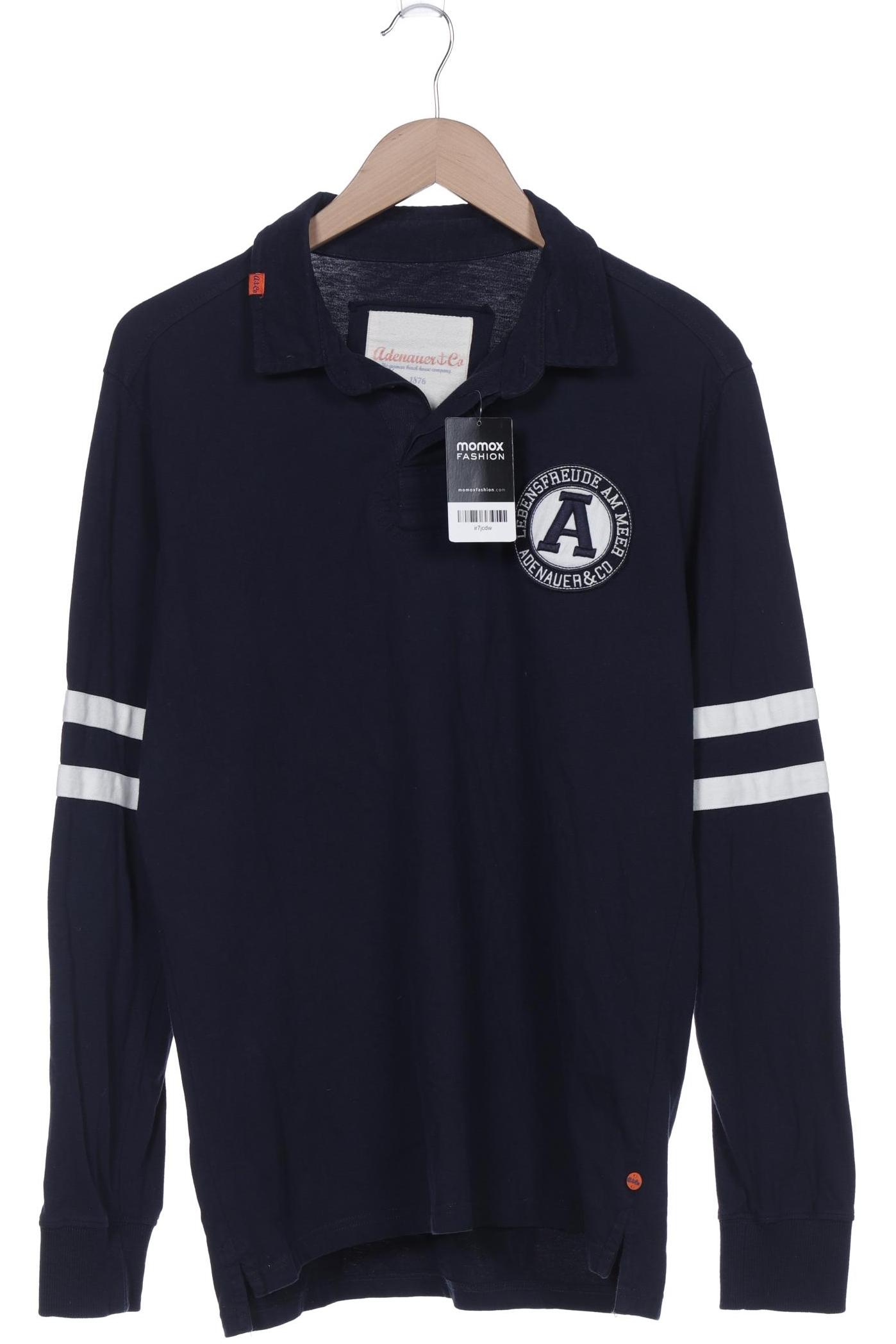 Thumbnail - Adenauer &amp; Co Herren Poloshirt, marineblau, Gr. 48