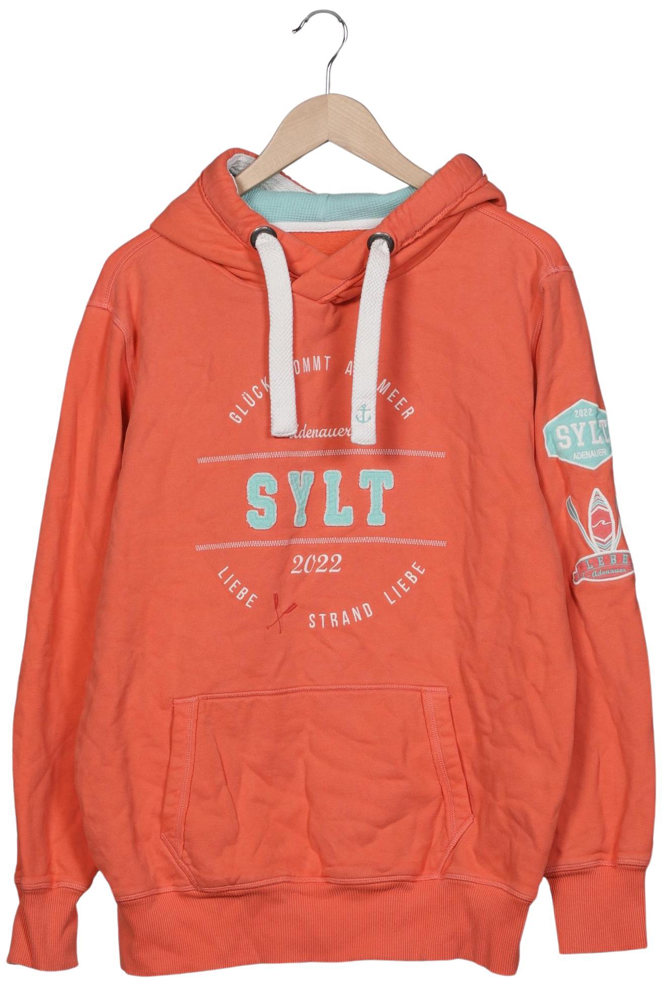 

Adenauer & Co Herren Kapuzenpullover, orange, Gr. 52