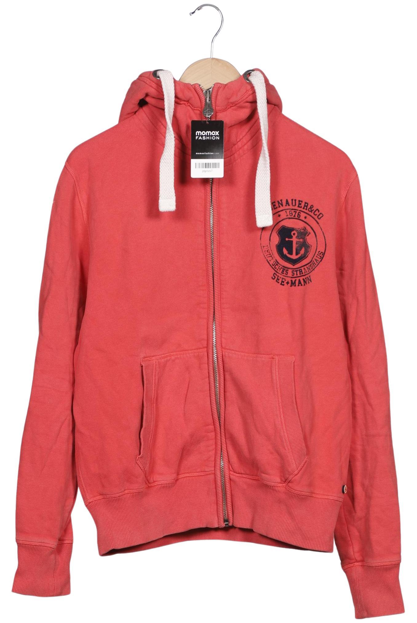 

Adenauer & Co Herren Kapuzenpullover, rot, Gr. 48