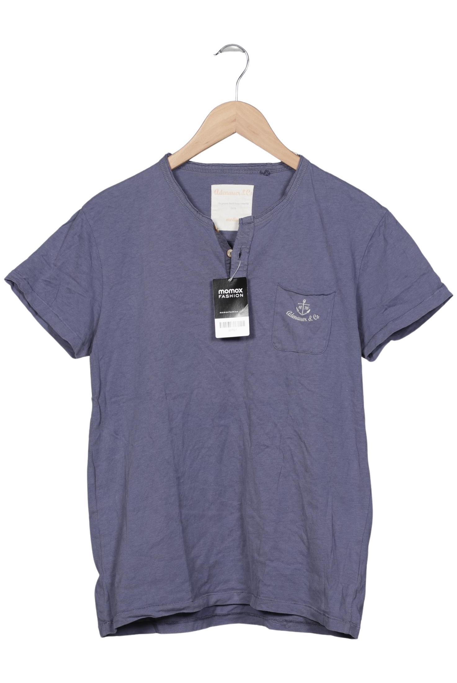 

Adenauer & Co Herren T-Shirt, blau, Gr. 48