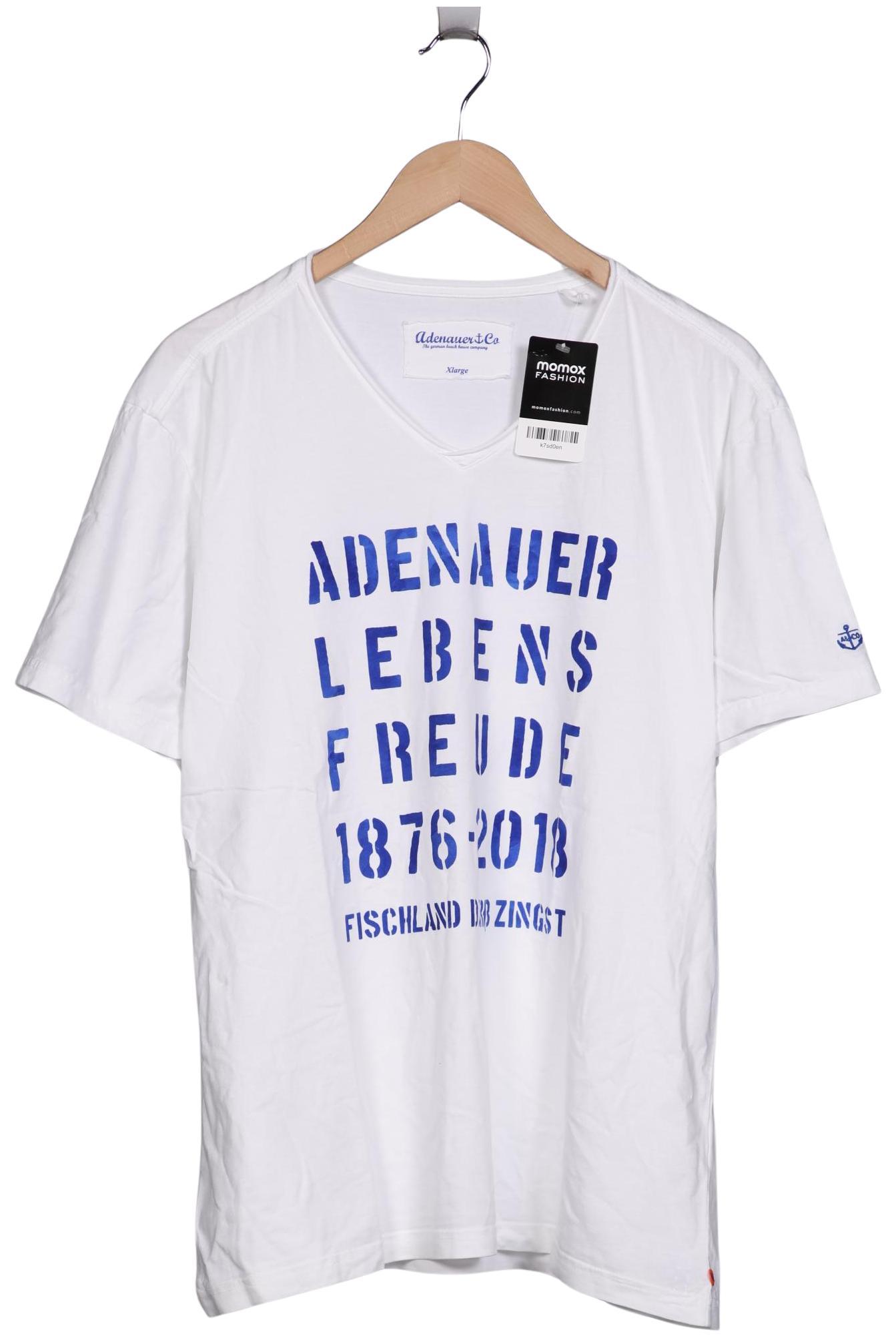 

Adenauer & Co Herren T-Shirt, weiß, Gr. 54
