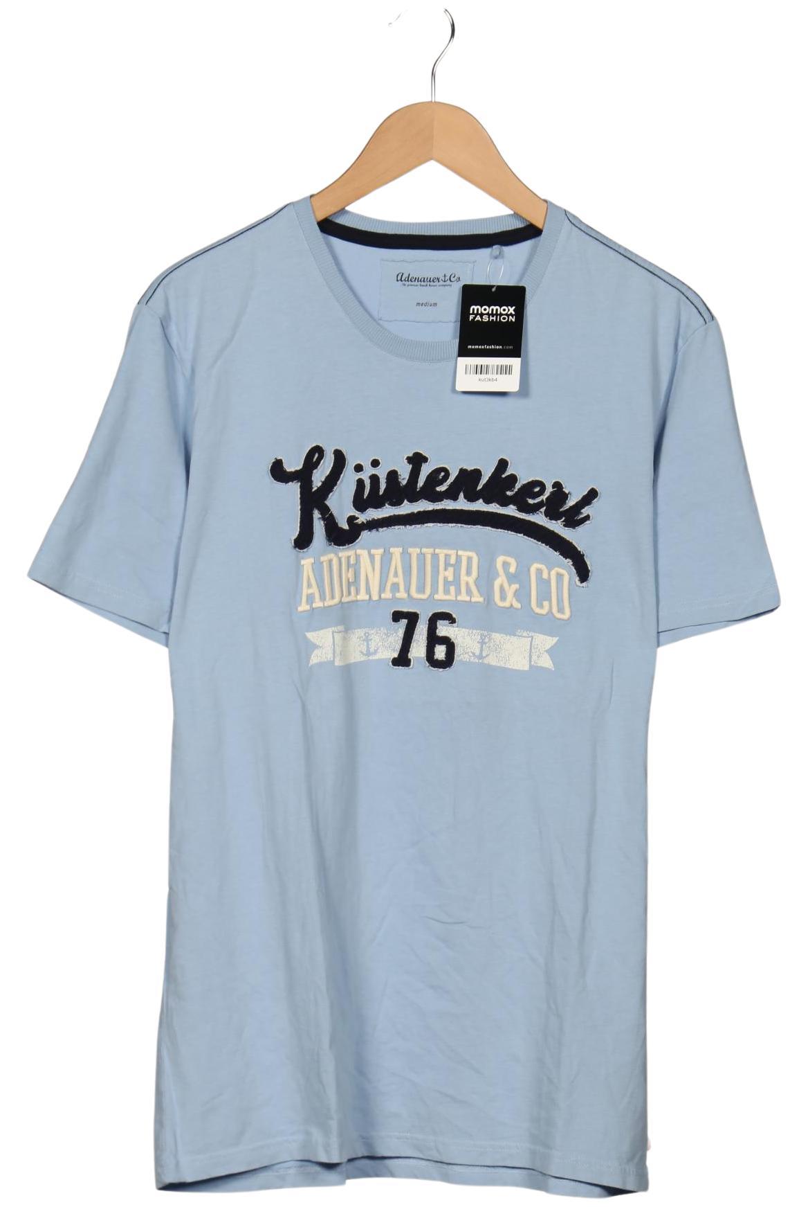 

Adenauer & Co Herren T-Shirt, hellblau, Gr. 48
