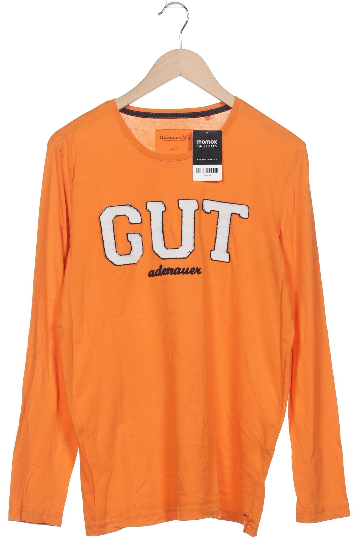 

Adenauer & Co Herren Langarmshirt, orange, Gr. 46