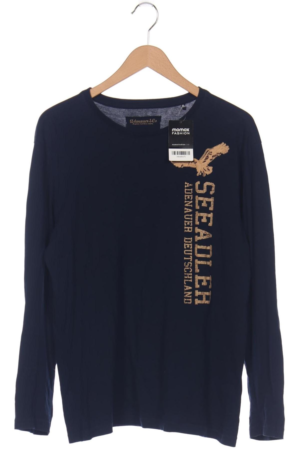 

Adenauer & Co Herren Langarmshirt, marineblau, Gr. 52