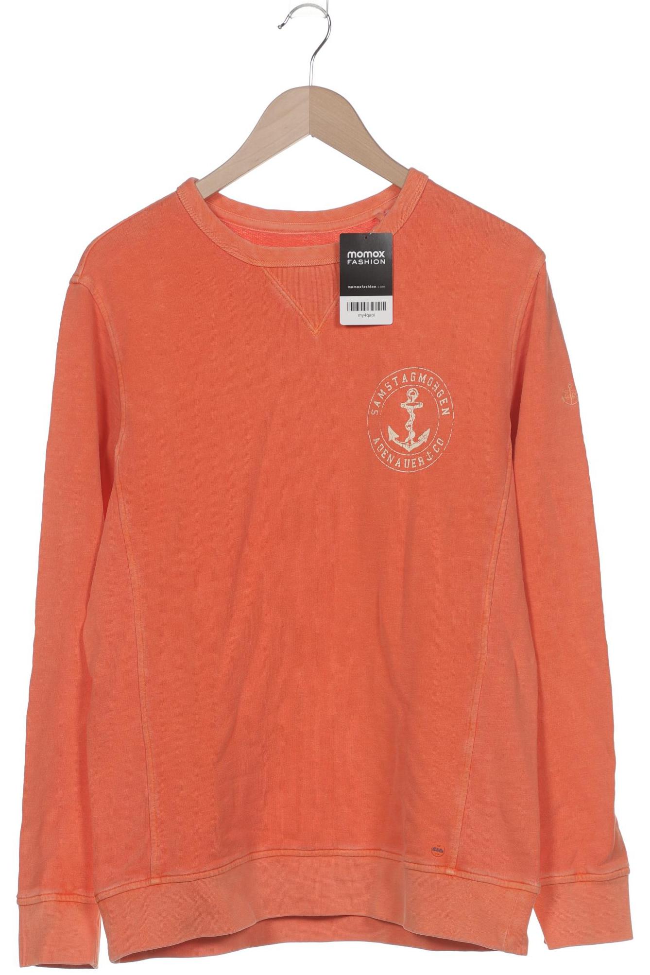

Adenauer & Co Herren Sweatshirt, orange, Gr. 46