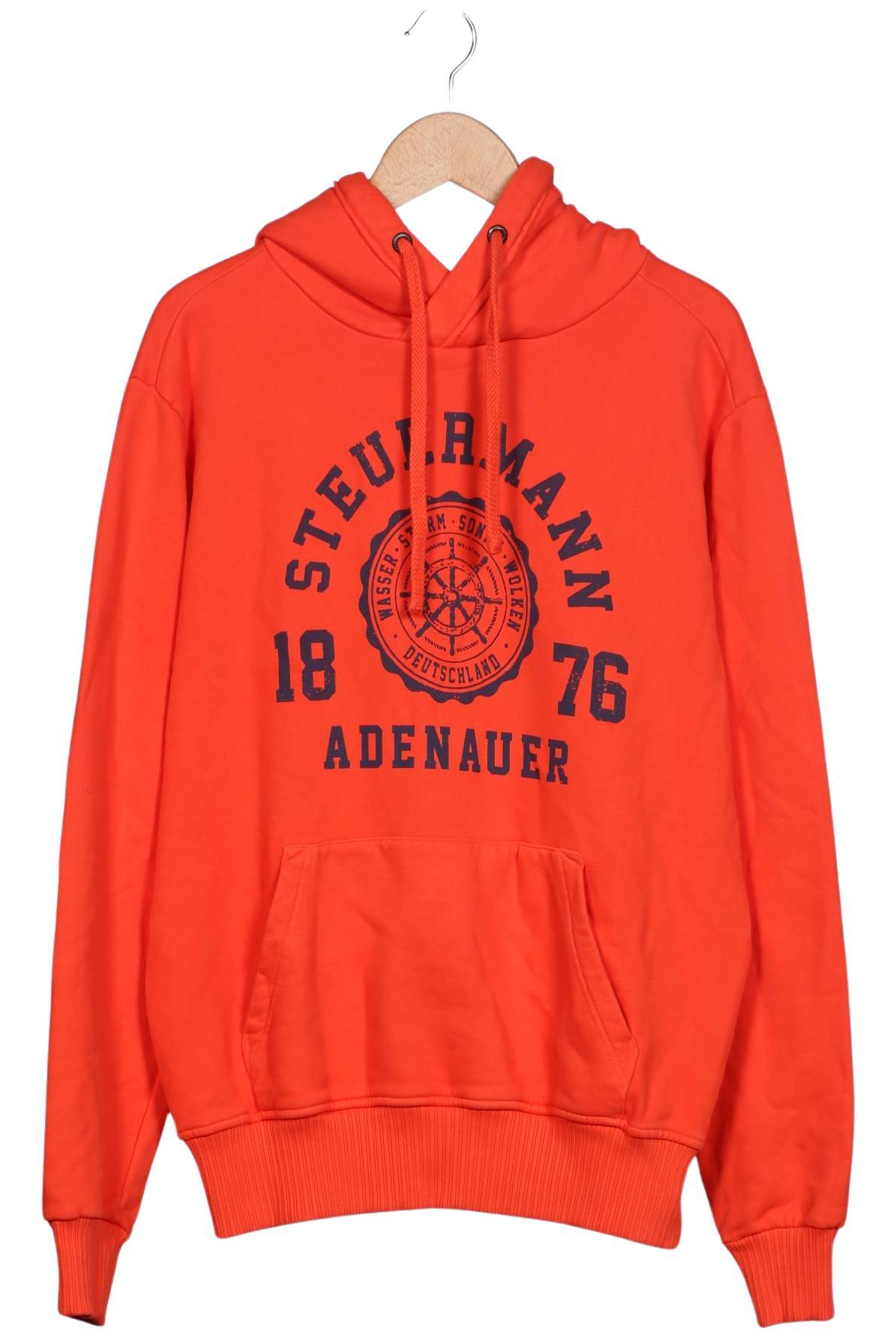 

Adenauer & Co Herren Kapuzenpullover, orange, Gr. 52