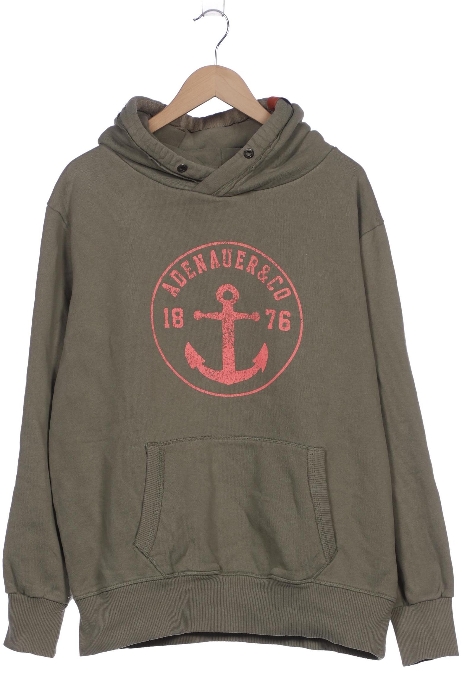 

Adenauer & Co Herren Kapuzenpullover, grün, Gr. 54