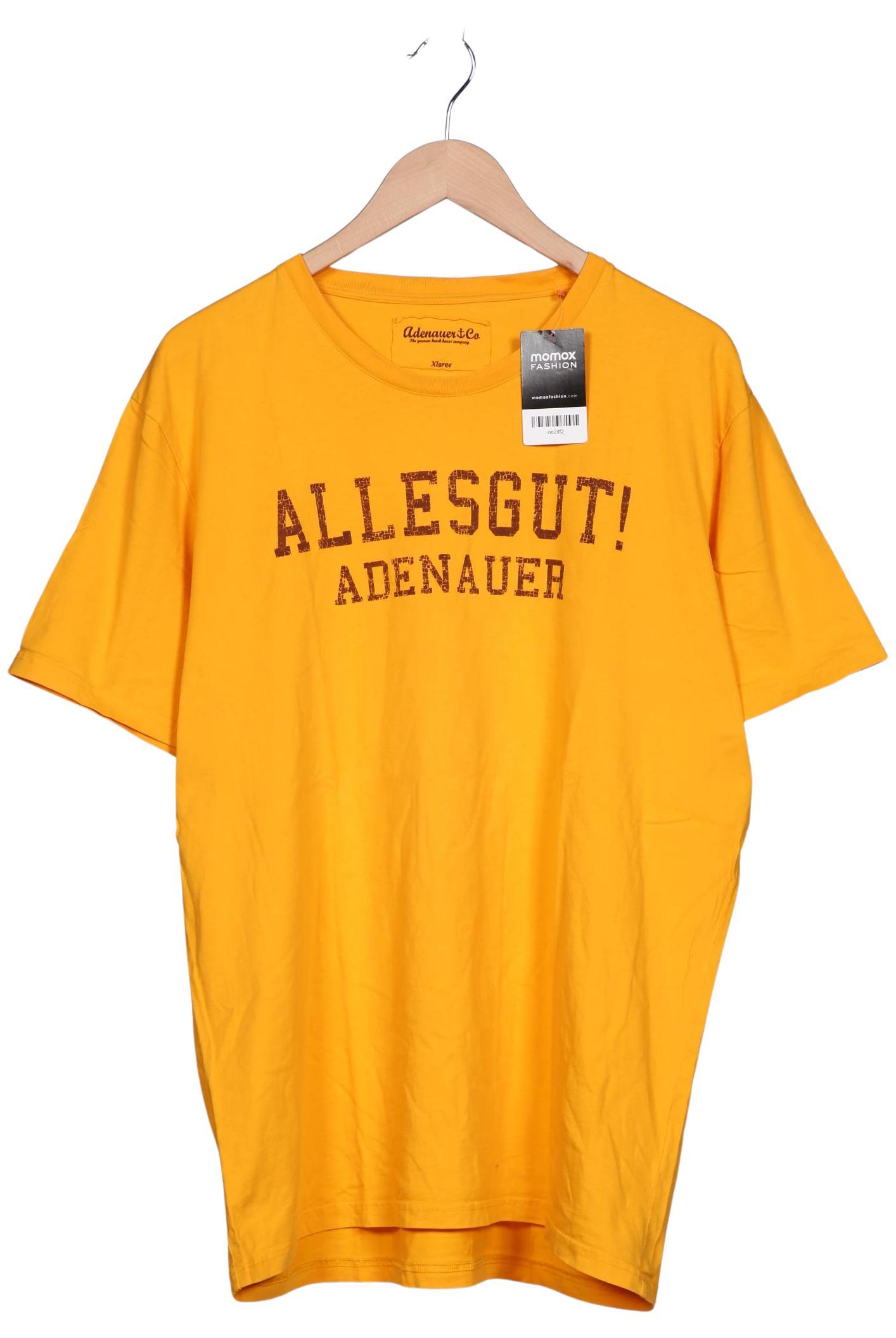 

Adenauer & Co Herren T-Shirt, gelb, Gr. 54