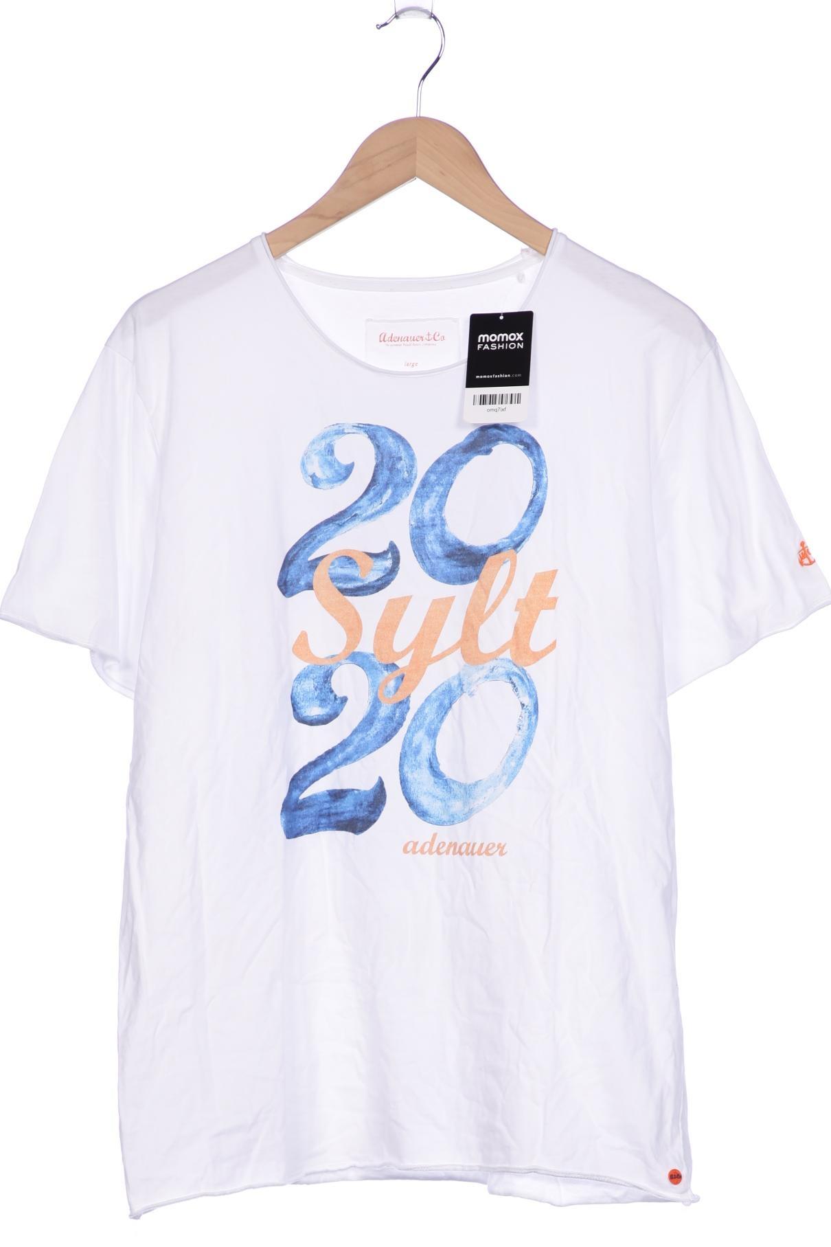 

Adenauer & Co Herren T-Shirt, weiß, Gr. 52