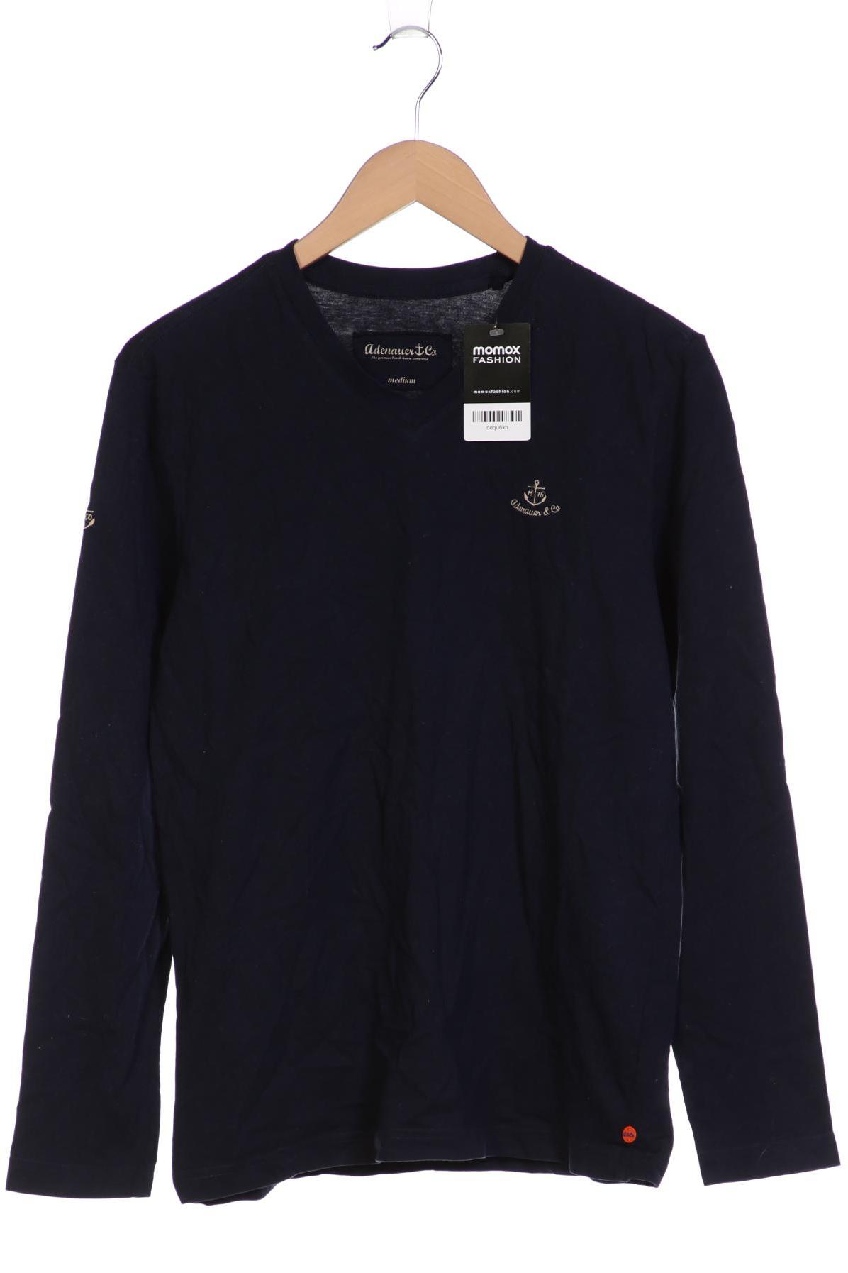 

Adenauer & Co Herren Langarmshirt, marineblau, Gr. 48