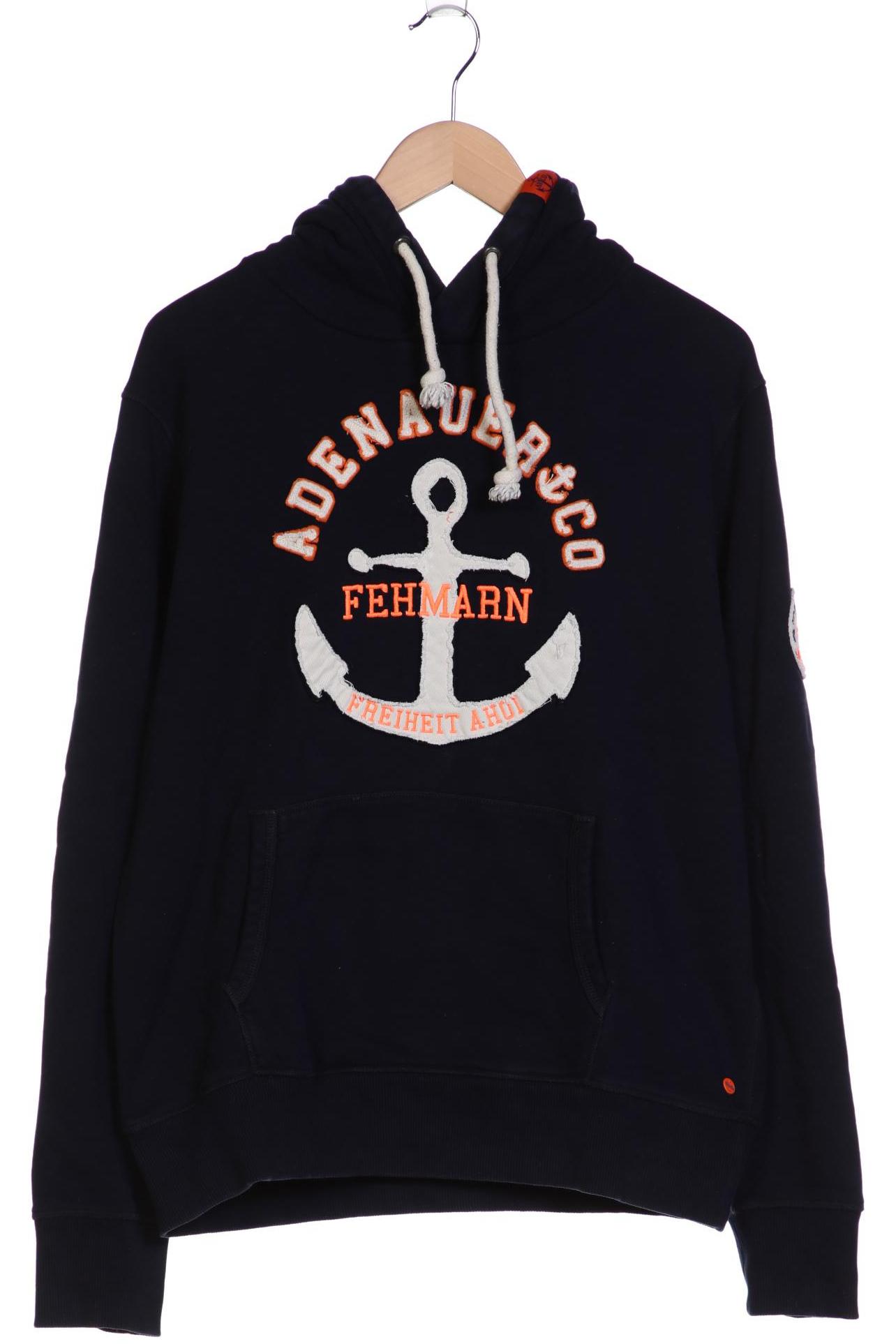 

Adenauer & Co Herren Kapuzenpullover, marineblau