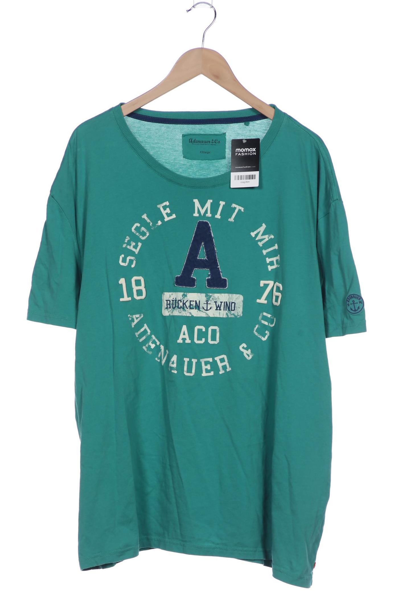 

Adenauer & Co Herren T-Shirt, türkis, Gr. 56