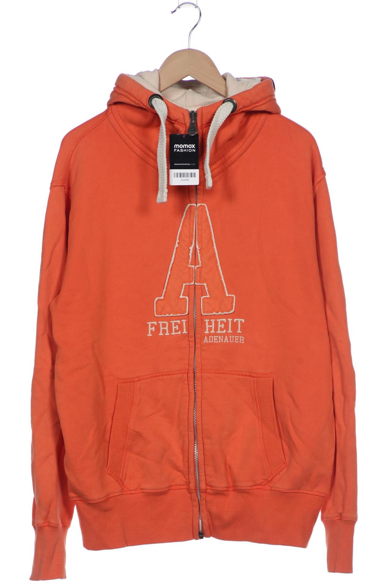 Thumbnail - Adenauer &amp; Co Herren Kapuzenpullover, orange, Gr. 54