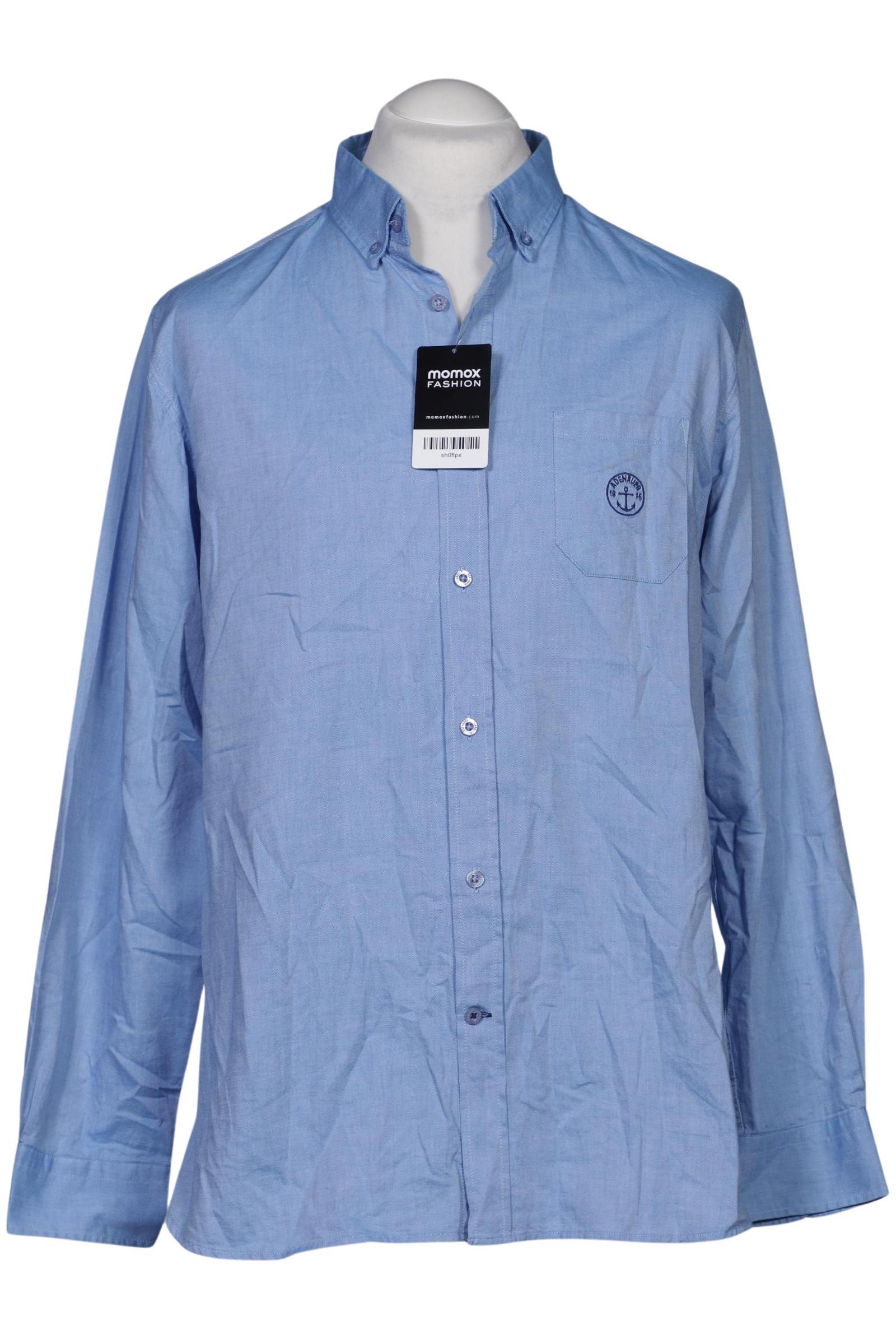 

Adenauer & Co Herren Hemd, hellblau, Gr. 52