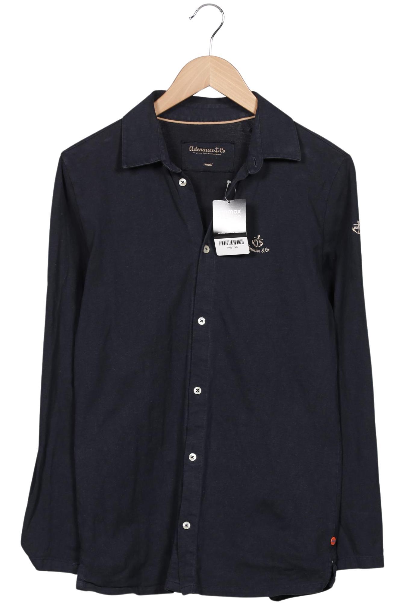 

Adenauer & Co Herren Hemd, marineblau, Gr. 46