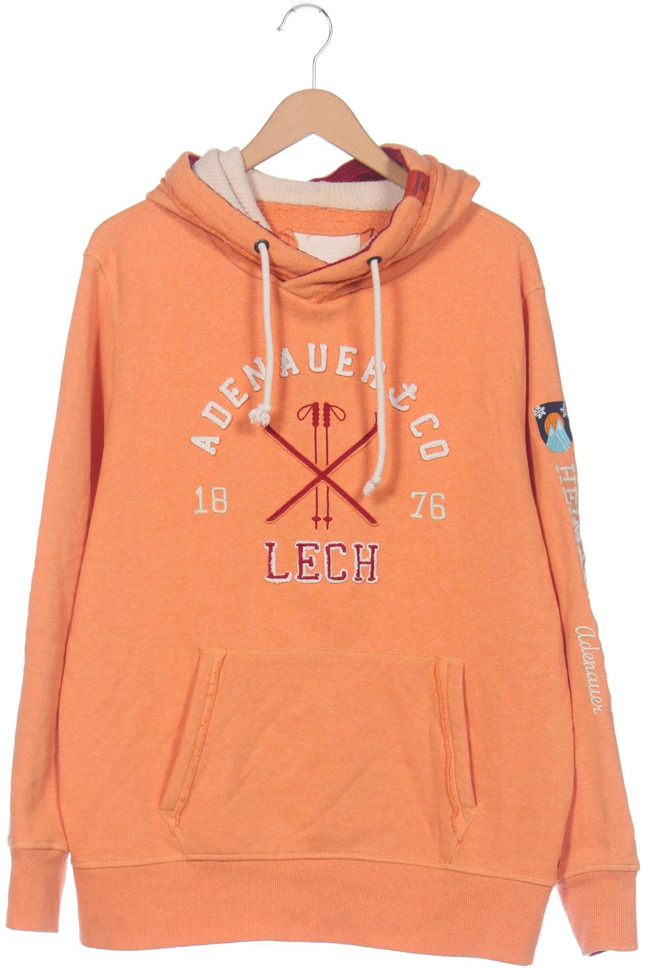 

Adenauer & Co Herren Kapuzenpullover, orange, Gr. 54