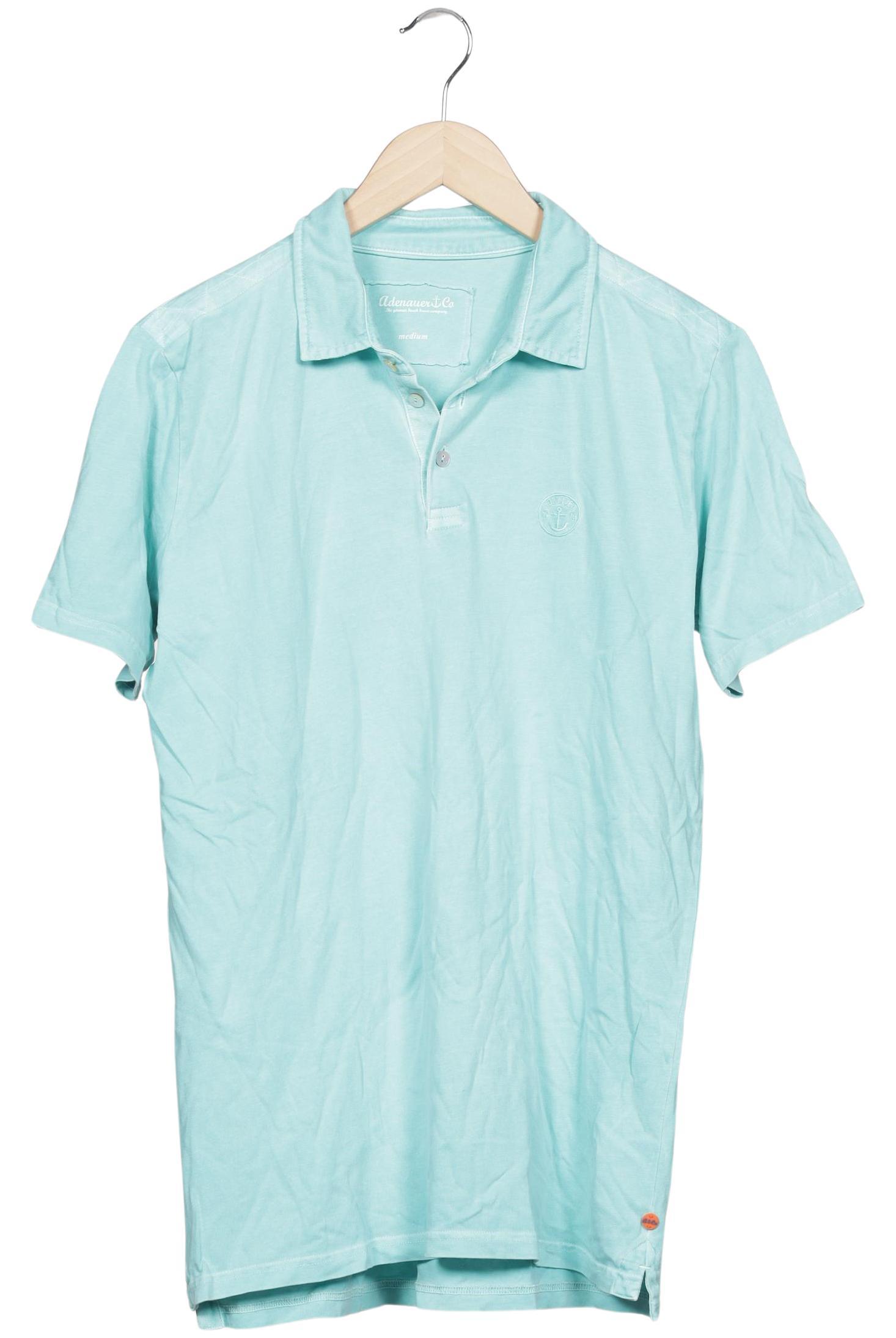 Thumbnail - Adenauer &amp; Co Herren Poloshirt, türkis, Gr. 48