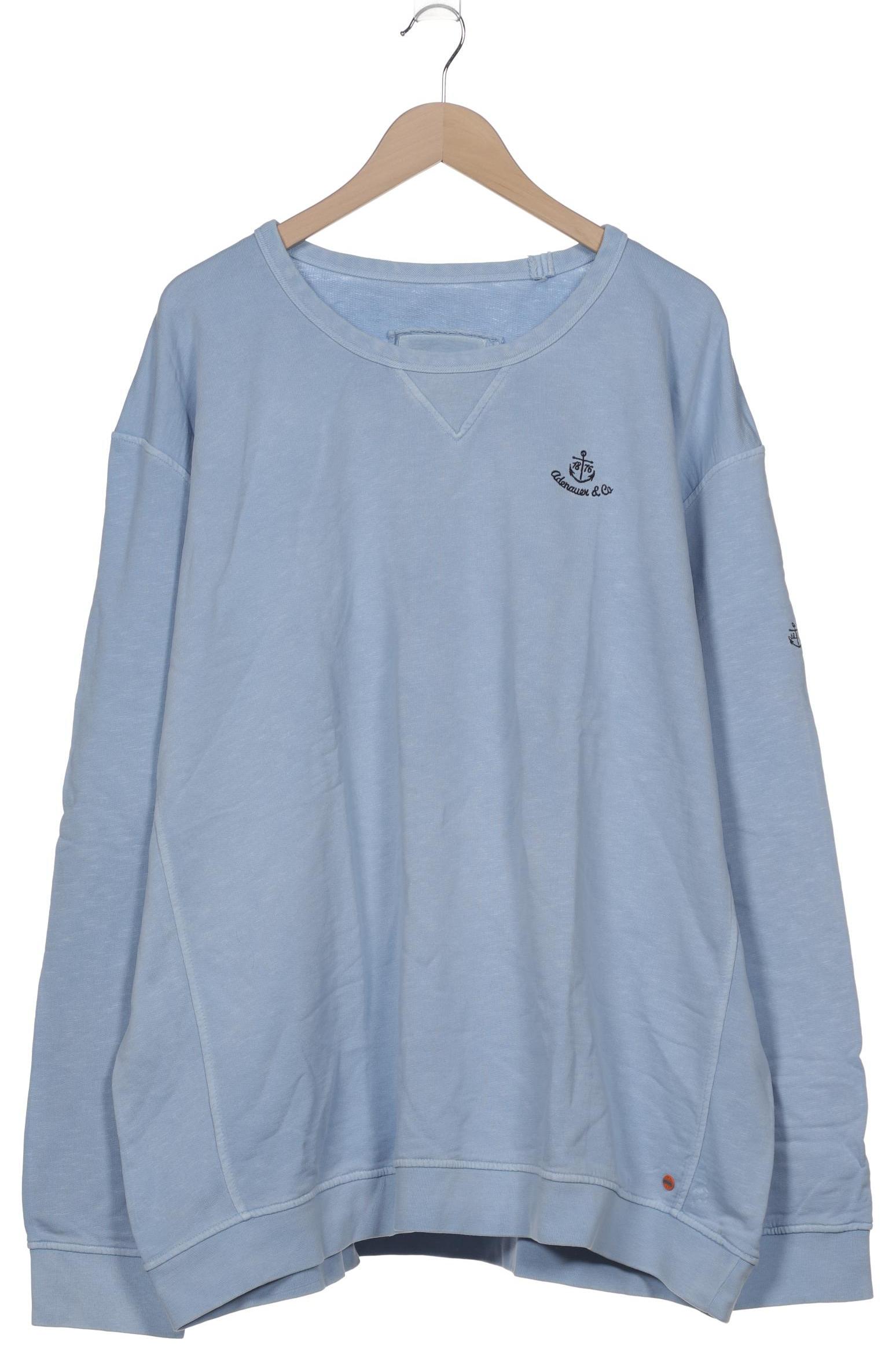 Thumbnail - Adenauer &amp; Co Herren Sweatshirt, blau, Gr. 58