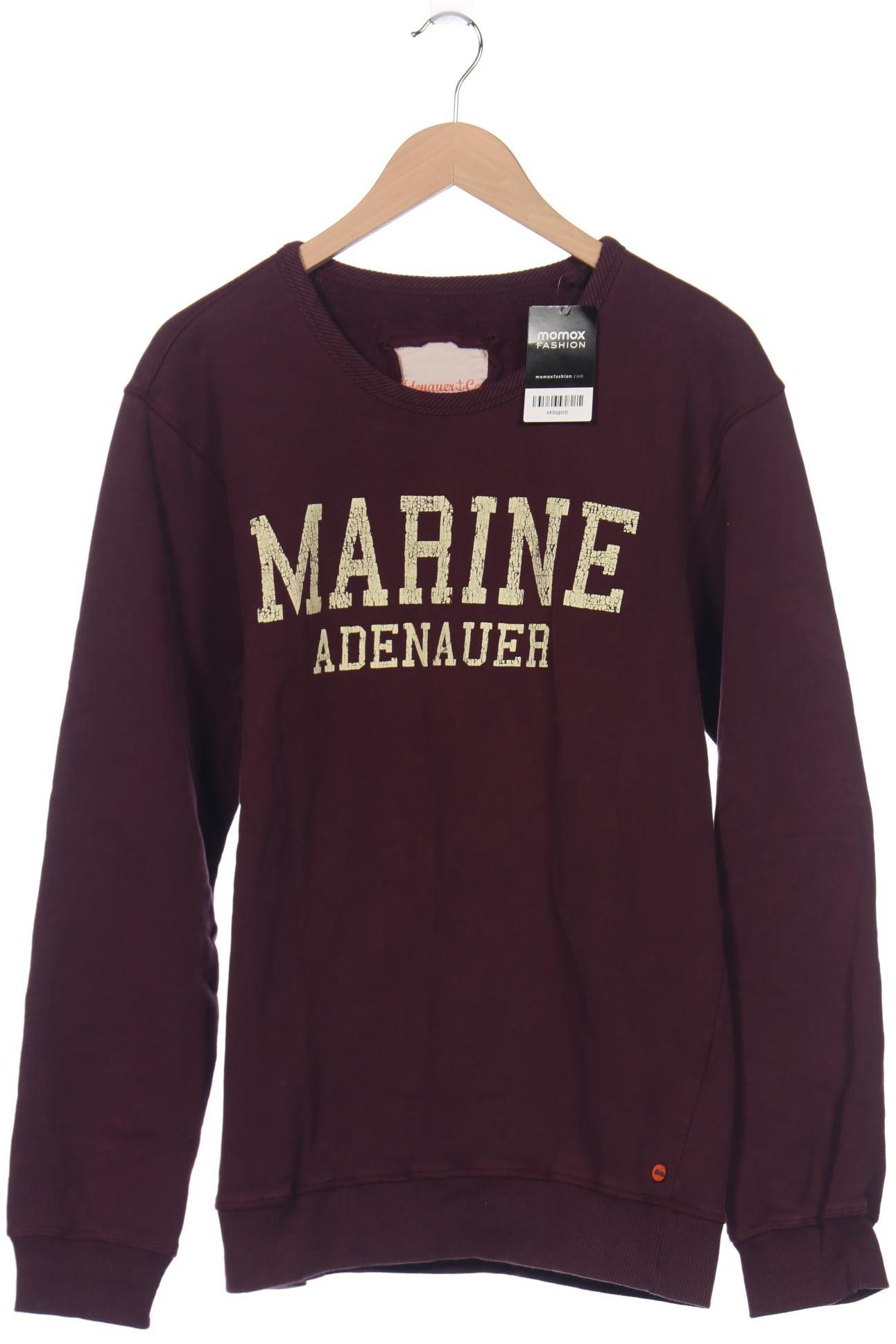 

Adenauer & Co Herren Sweatshirt, bordeaux, Gr. 48