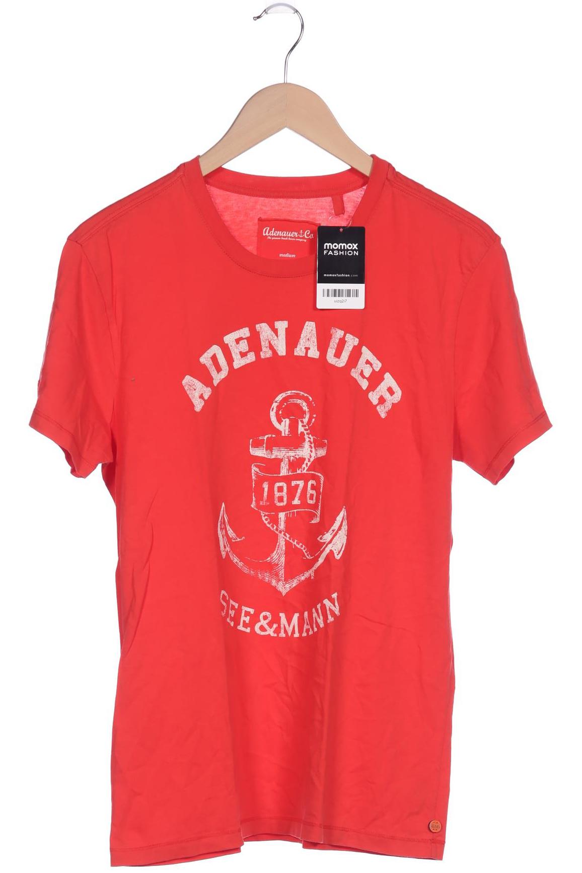 

Adenauer & Co Herren T-Shirt, rot, Gr. 48