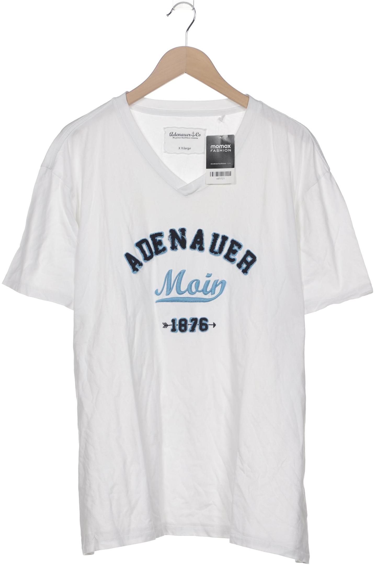 

Adenauer & Co Herren T-Shirt, weiß, Gr. 56