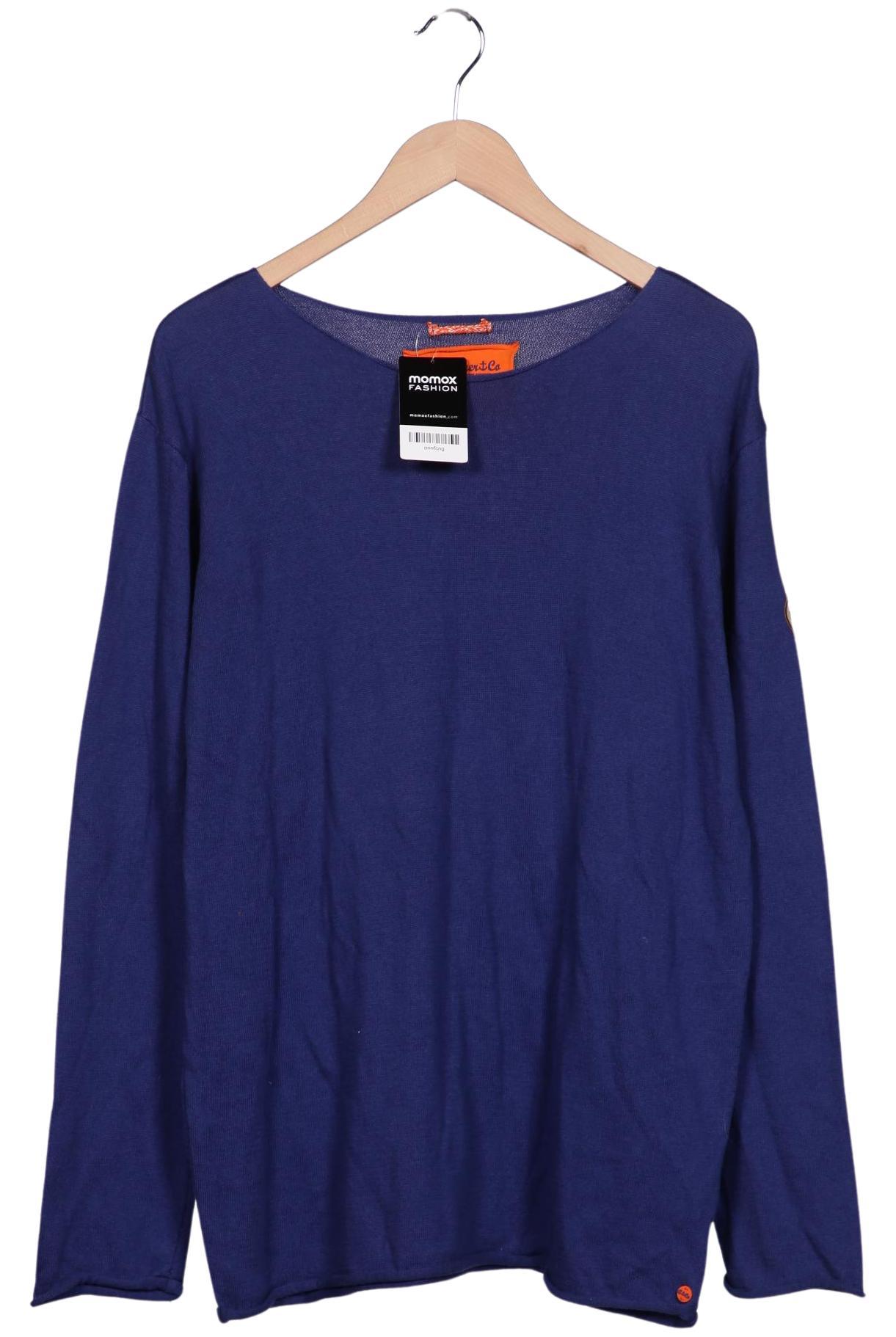 Thumbnail - Adenauer &amp; Co Herren Langarmshirt, blau, Gr. 48